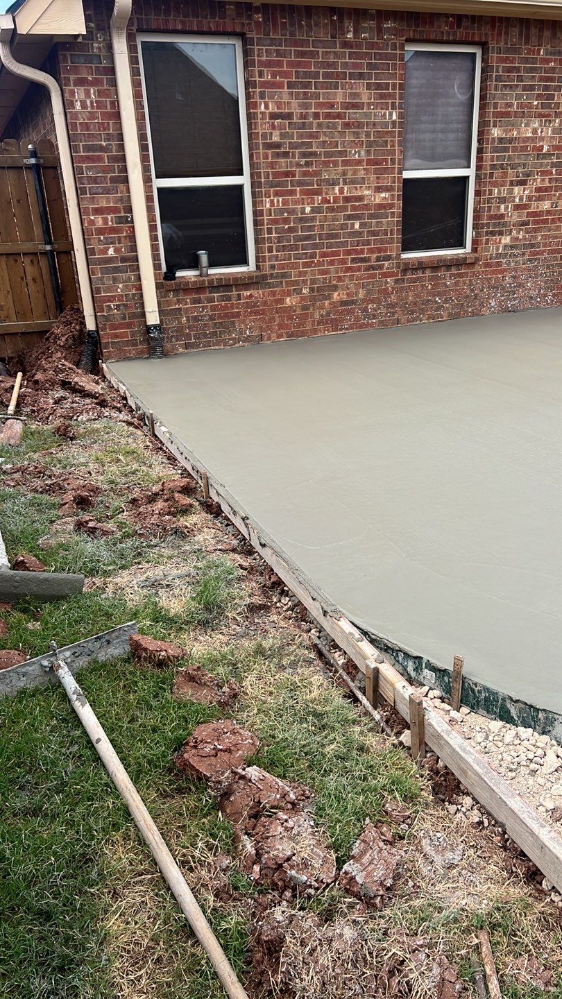 Concrete and Drainage using Concrete by Clays Services Inc