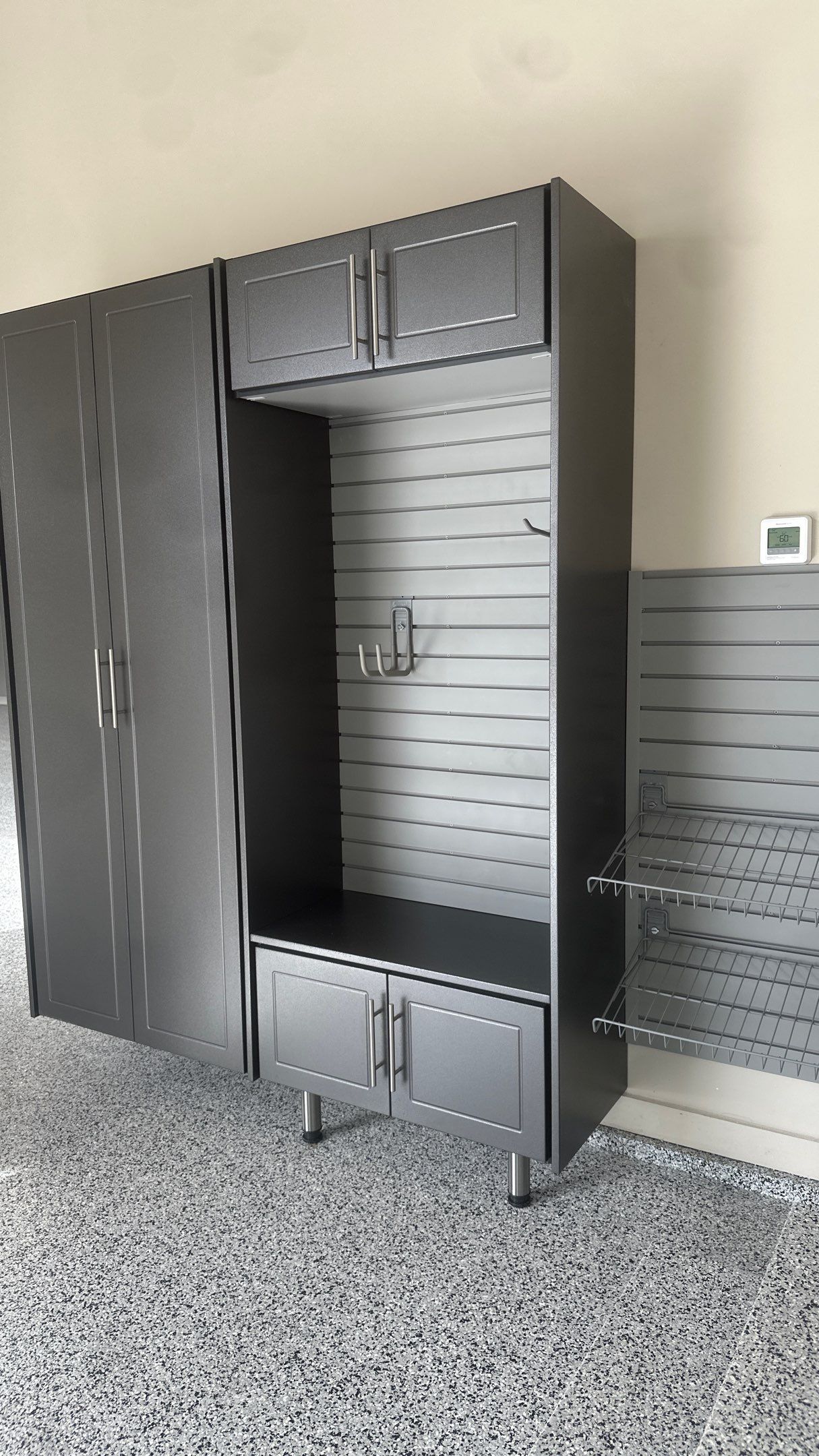 Tim S. added Cabinets and a Banner Garage Floor to his garage by Banner Garage