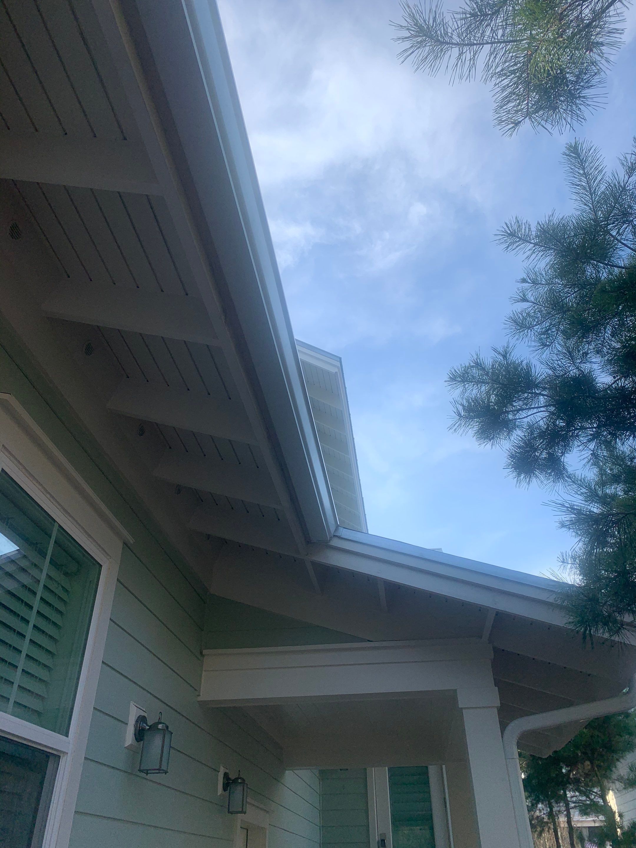New Downspouts Installation in Rosemary Beach, FL by Gutter Professors