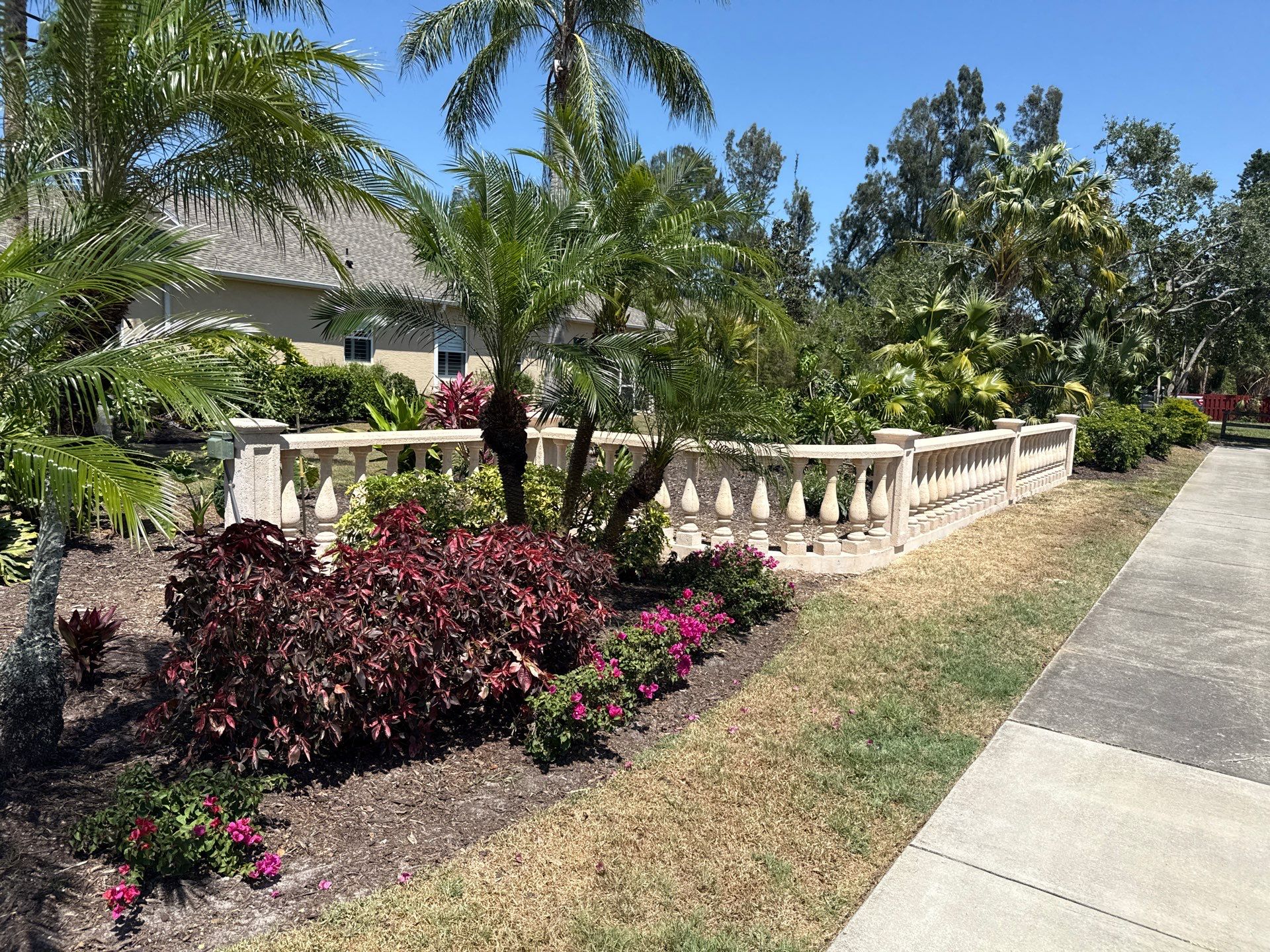 Decorative Wall & Entrance Sign Cleaning | Timberly Community | Parrish, FL by Sunshine AquaWash