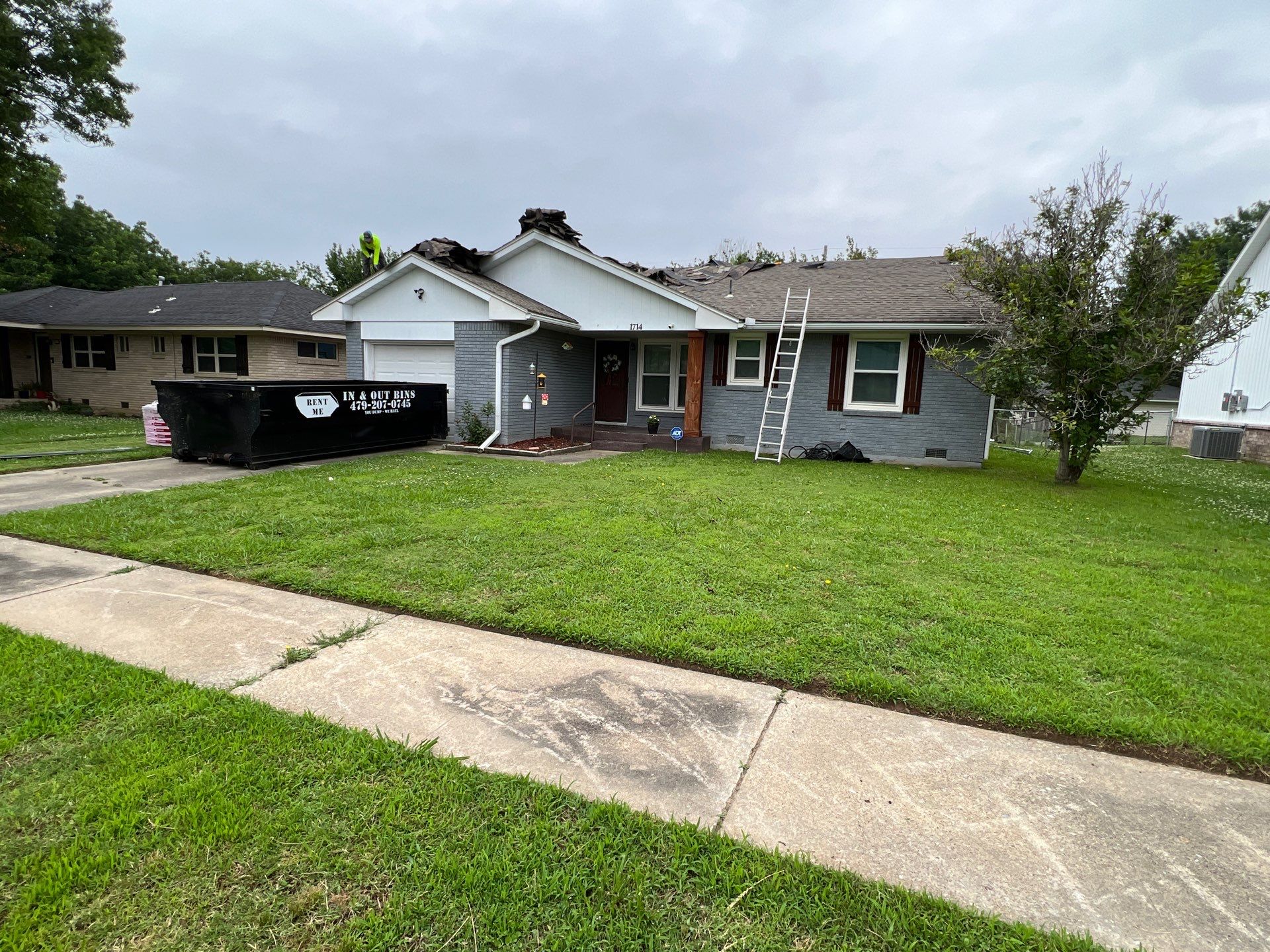 Onyx Black & Black W Valley Metal!  by In & Out Construction & Remodeling, LLC