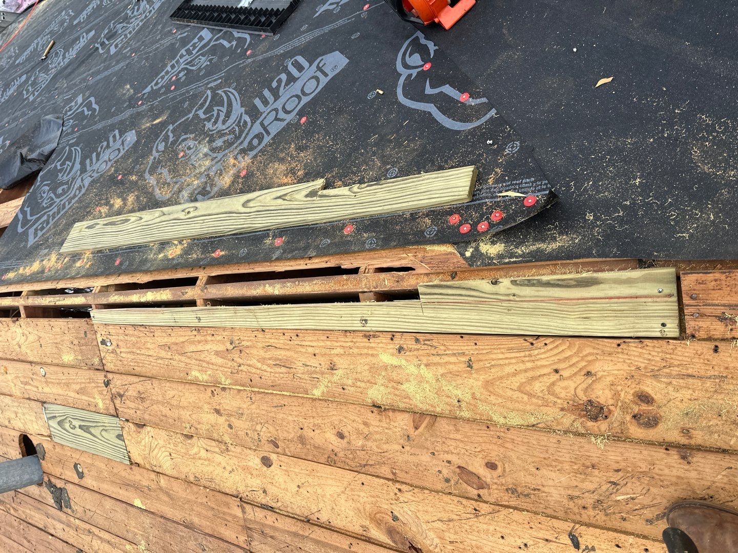 Residential Roofing Installation using Owen's Corning Duration (Lifetime) Shingles by Roof Repair Company