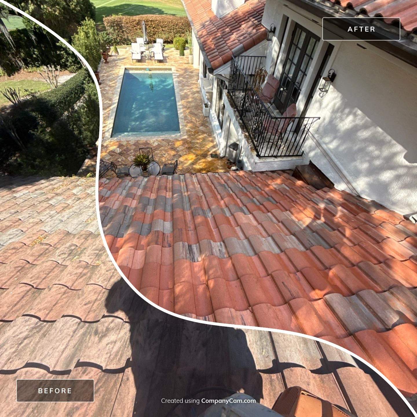 Tile Roof Cleaning by Mallard Systems
