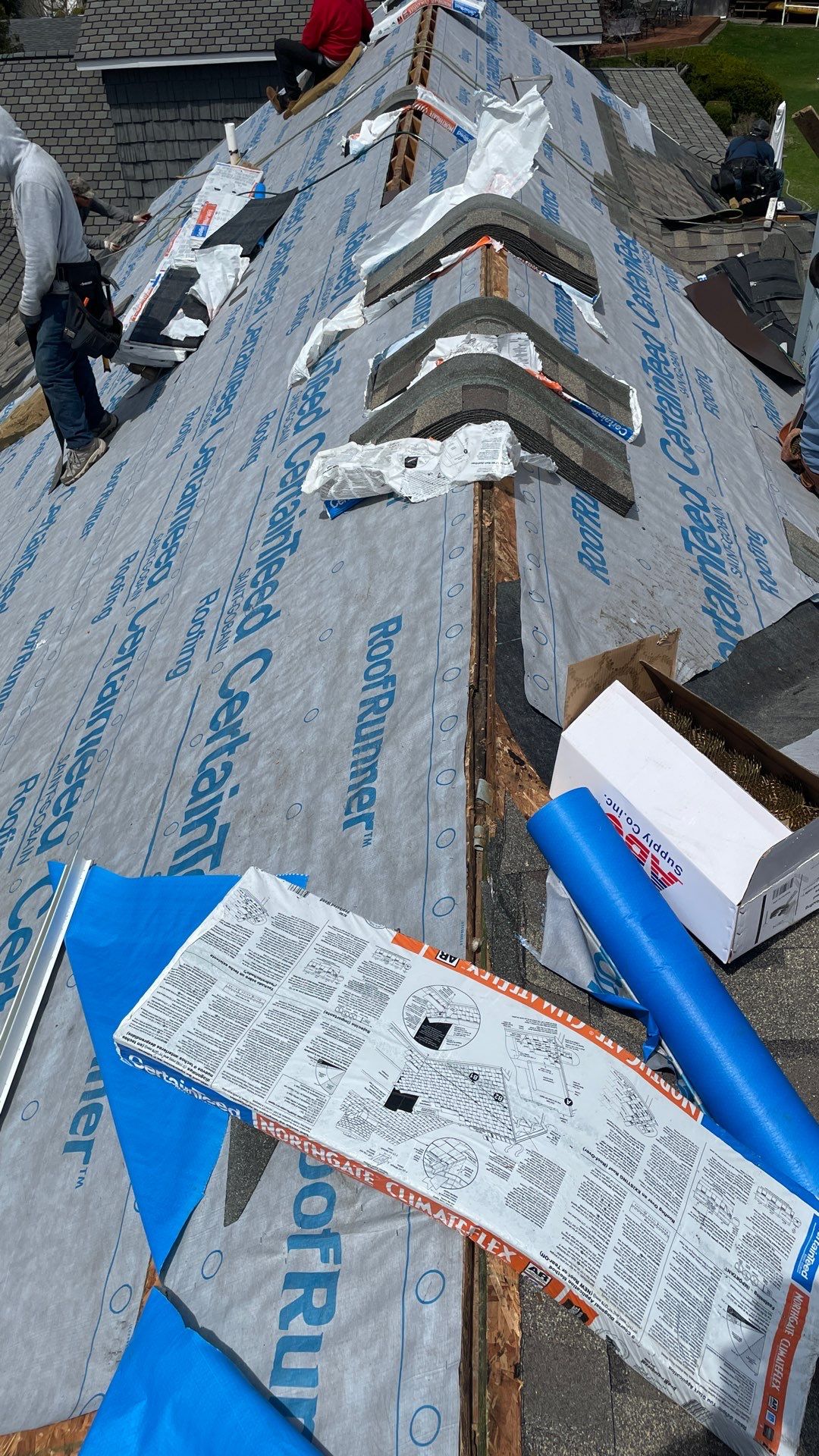 Roof Replacement using CertainTeed Landmark by 180 Contractors