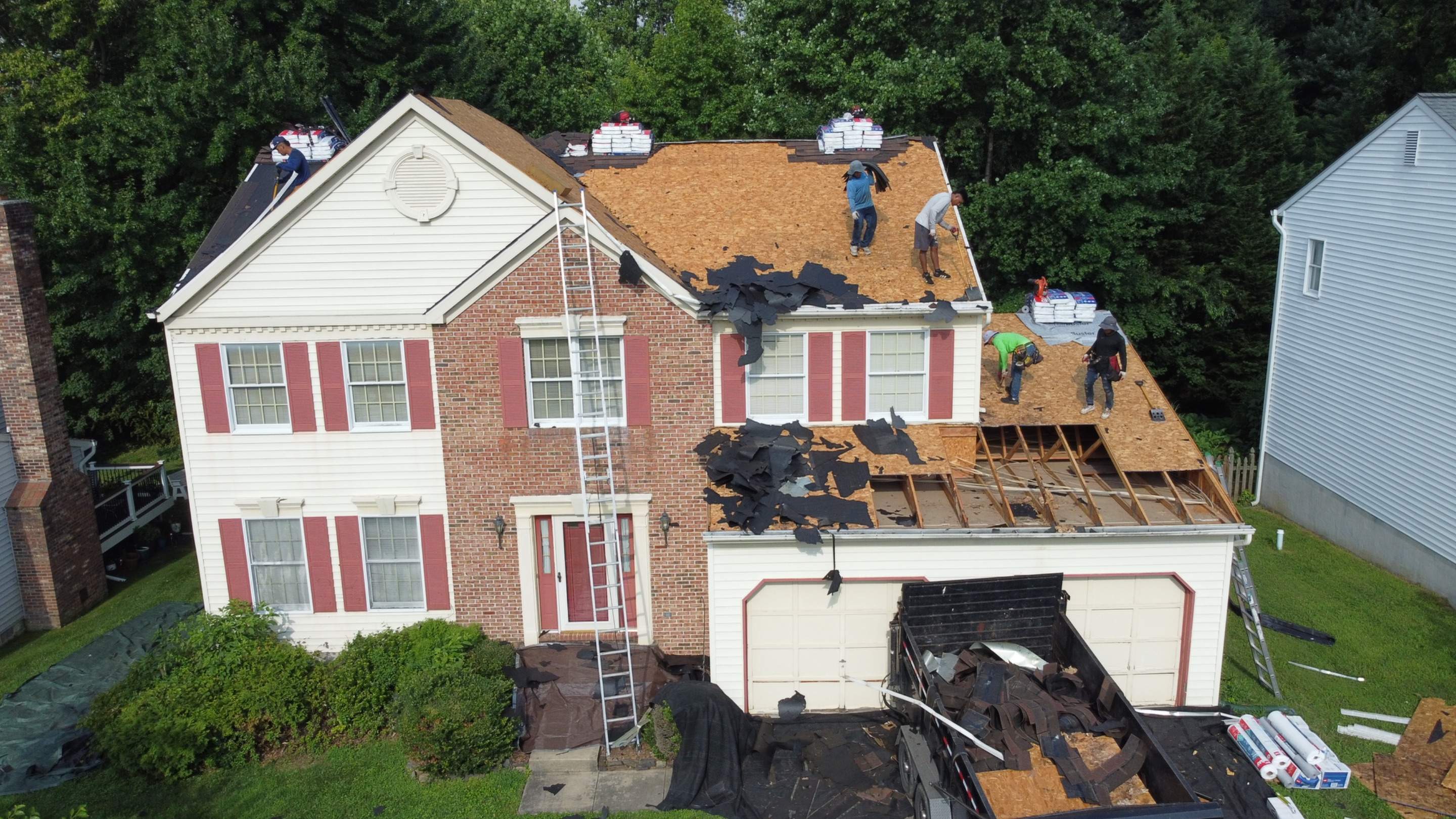Residential Roofing Installation using GAF Timberline HDZ by Matter Roofing & Construction