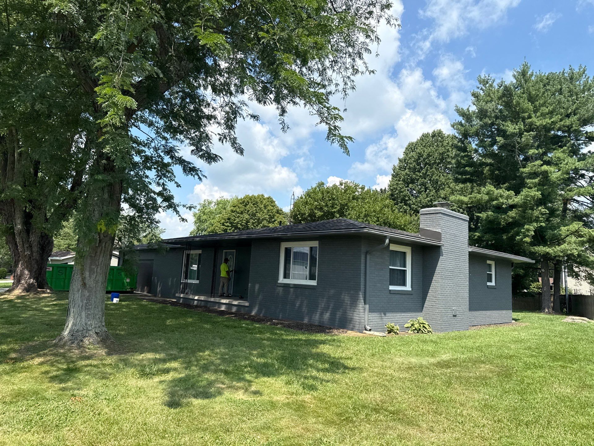 Residential Roofing Installation using GAF Timberline HDZ Appalachian Sky by Nitro Roofing and Construction