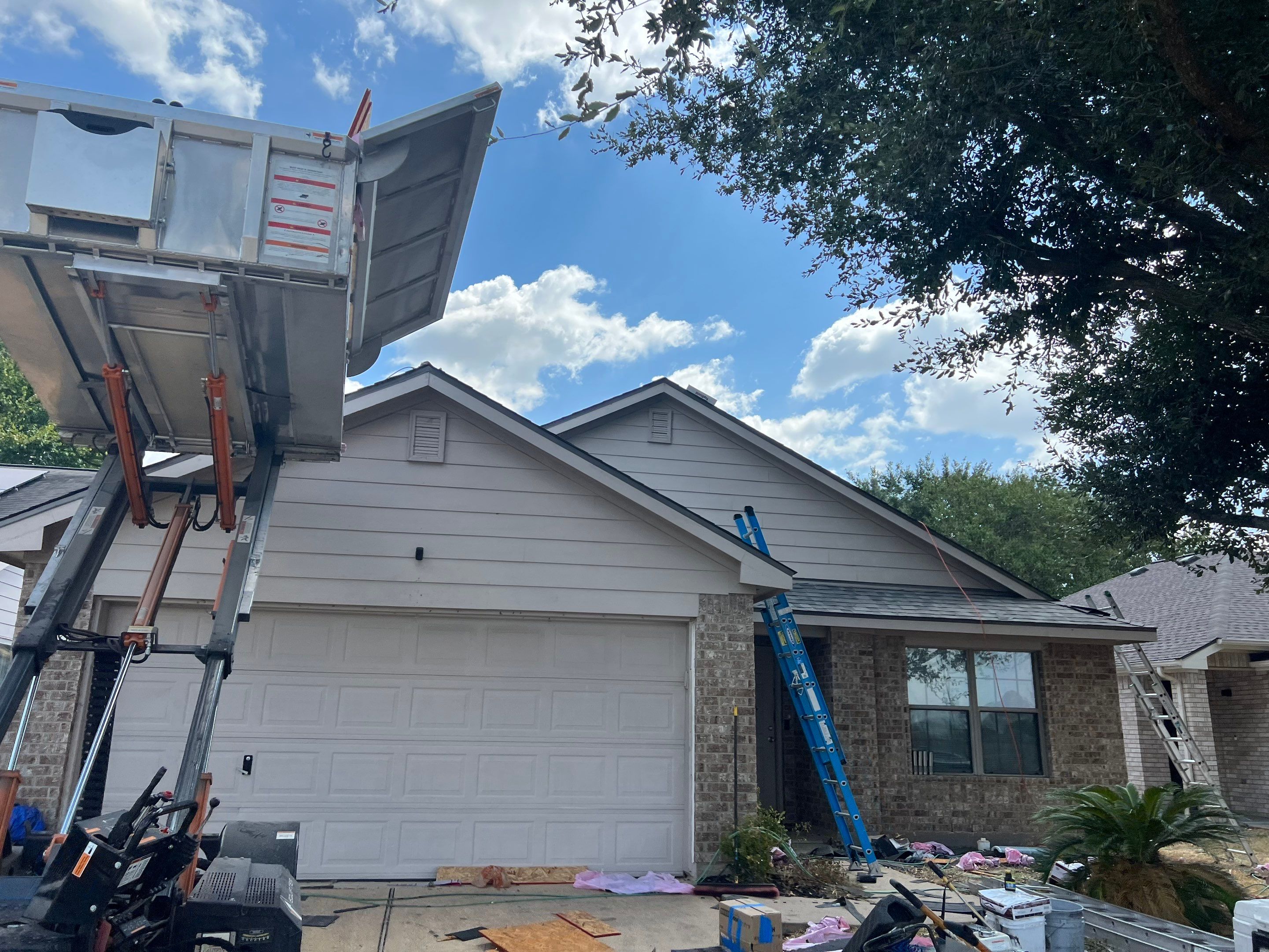 AMIG approved this roof for wind damage, fascia painting, and window work. by Roof Repair Services LLC