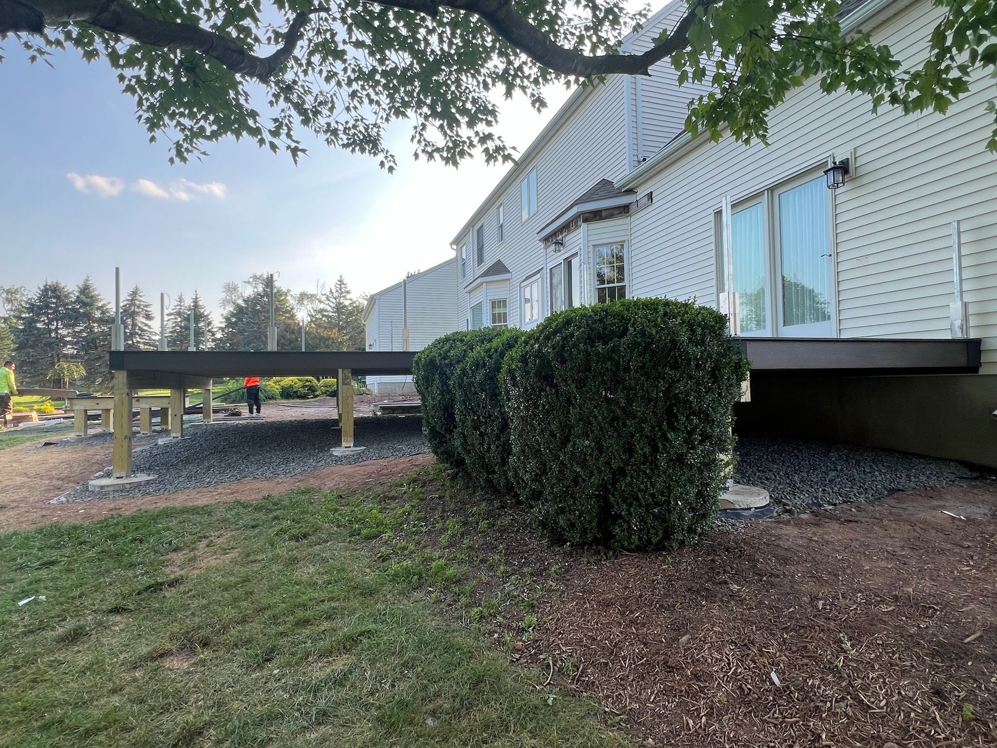 New Deck  in Readington Township by deck guardian