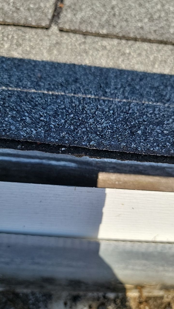 Brand: Atlas Pinnacle Color: Pristine Sunset Drip: White by Eagle Eye Roofing