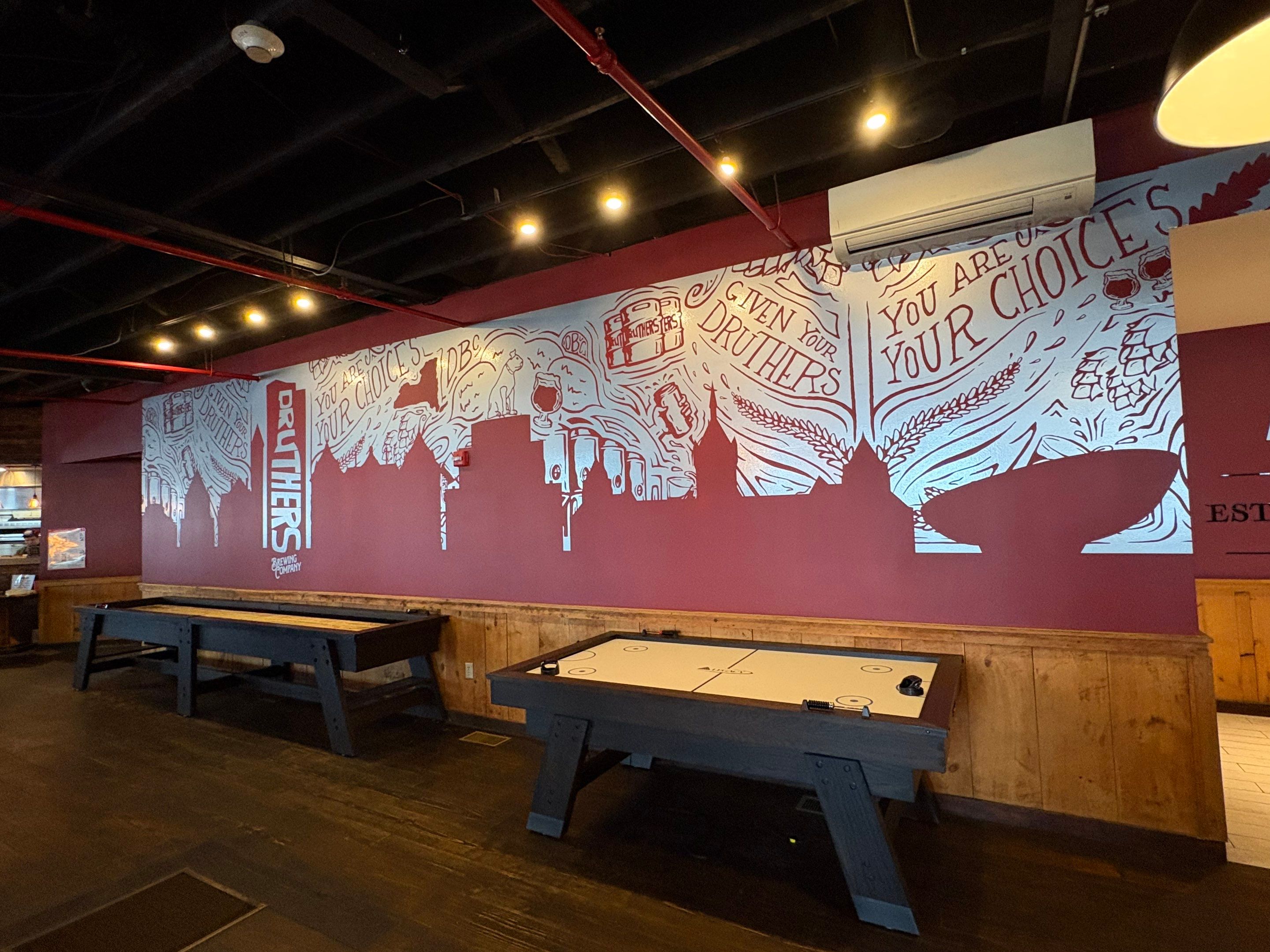 Druthers Albany NY - Vinyl & Interior updates by FASTSIGNS of Saratoga Springs 