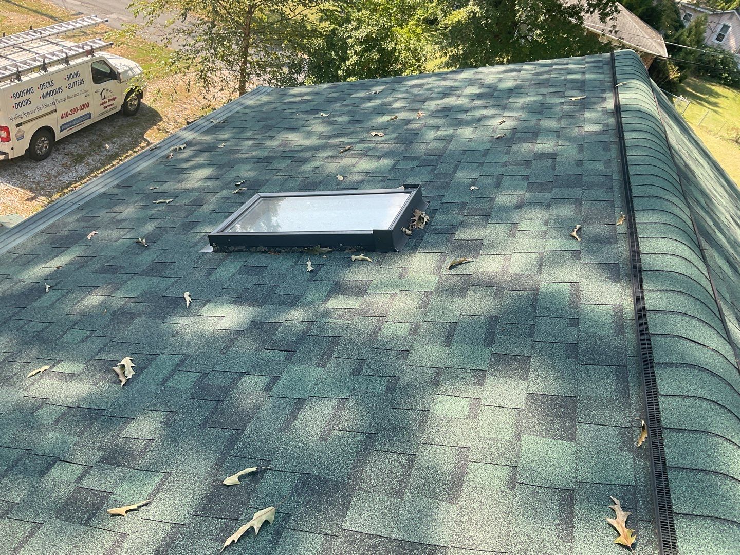Installed New Skylight   by Alpha Design Services