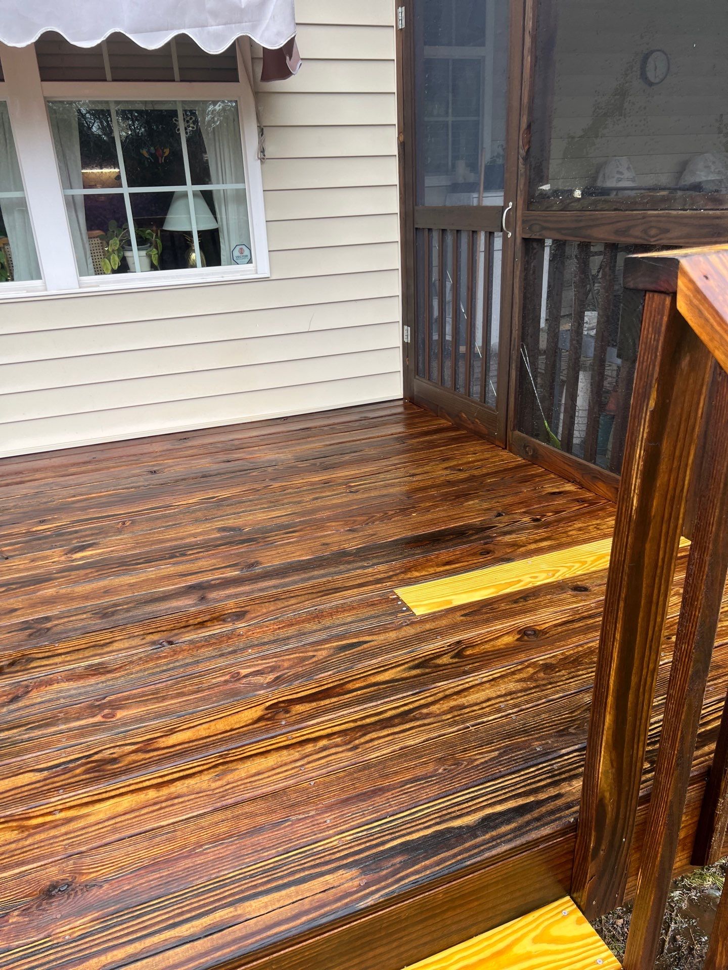 Weathered Deck using Wood Sealant by DuraSeal