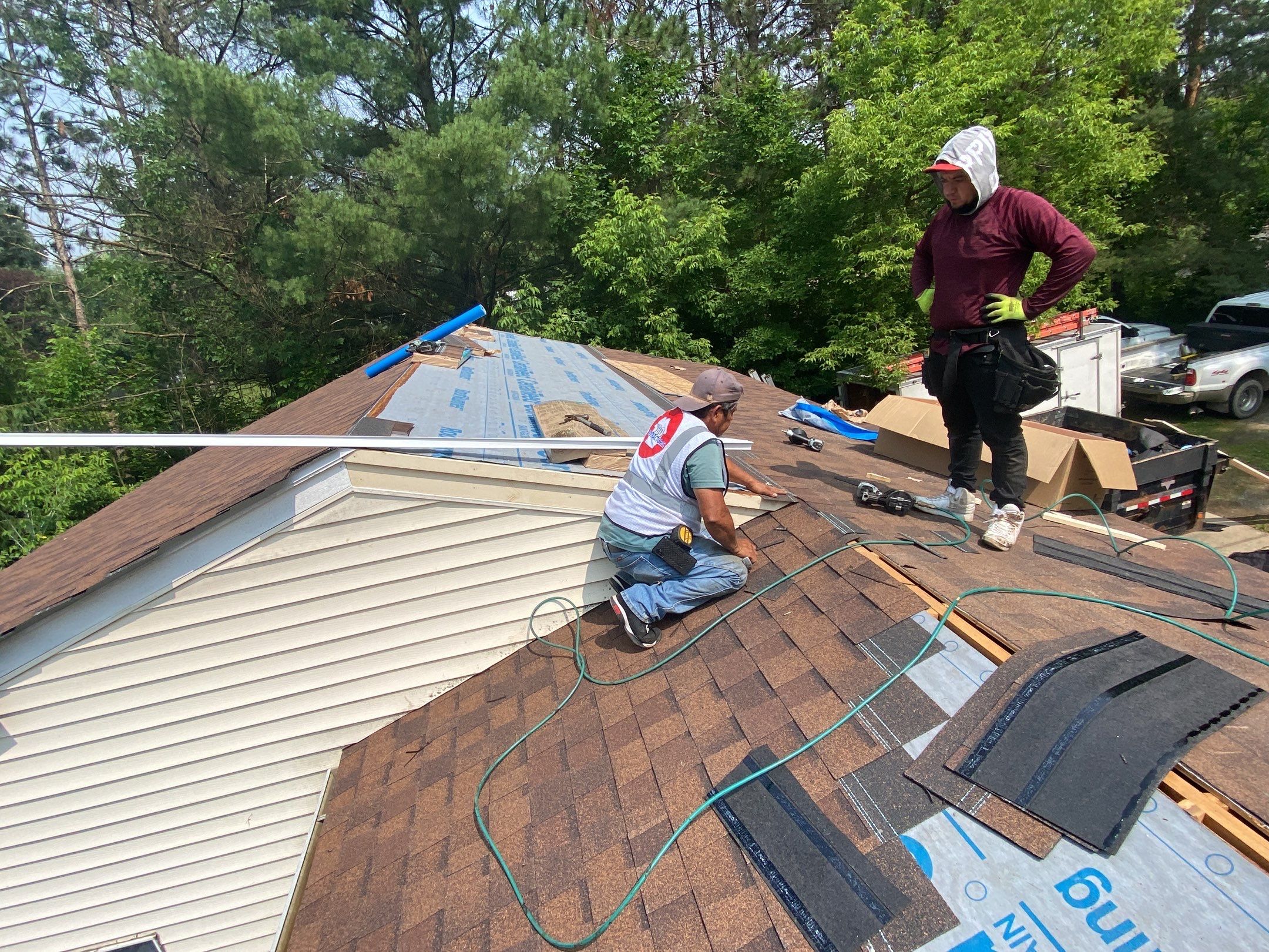 Roof Replacement using CertainTeed Landmark by 180 Contractors