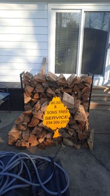 Firewood Delivery  using Seasoned Firewood