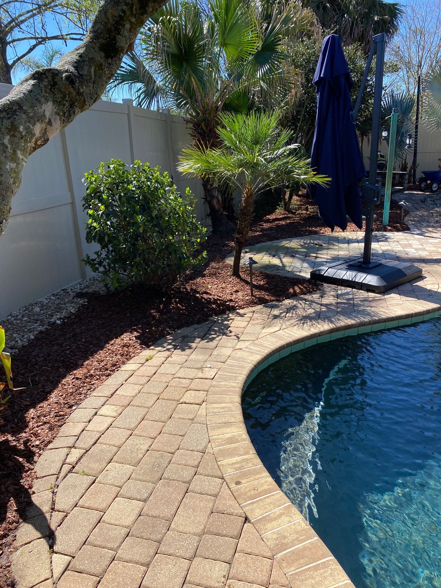 Residential | Mulch and Rock Install by ProGreen Services