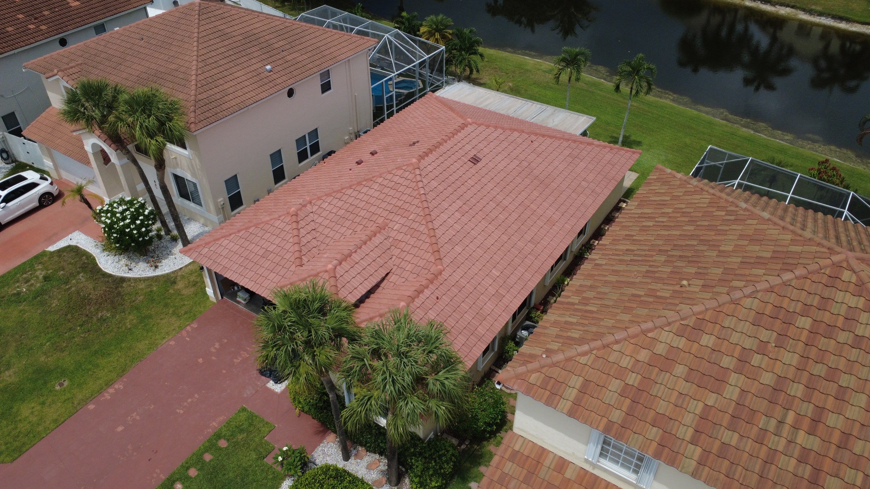 Residential Roofing Installation using Eagle Roofing Tile by BLUES BROTHERS ROOFING