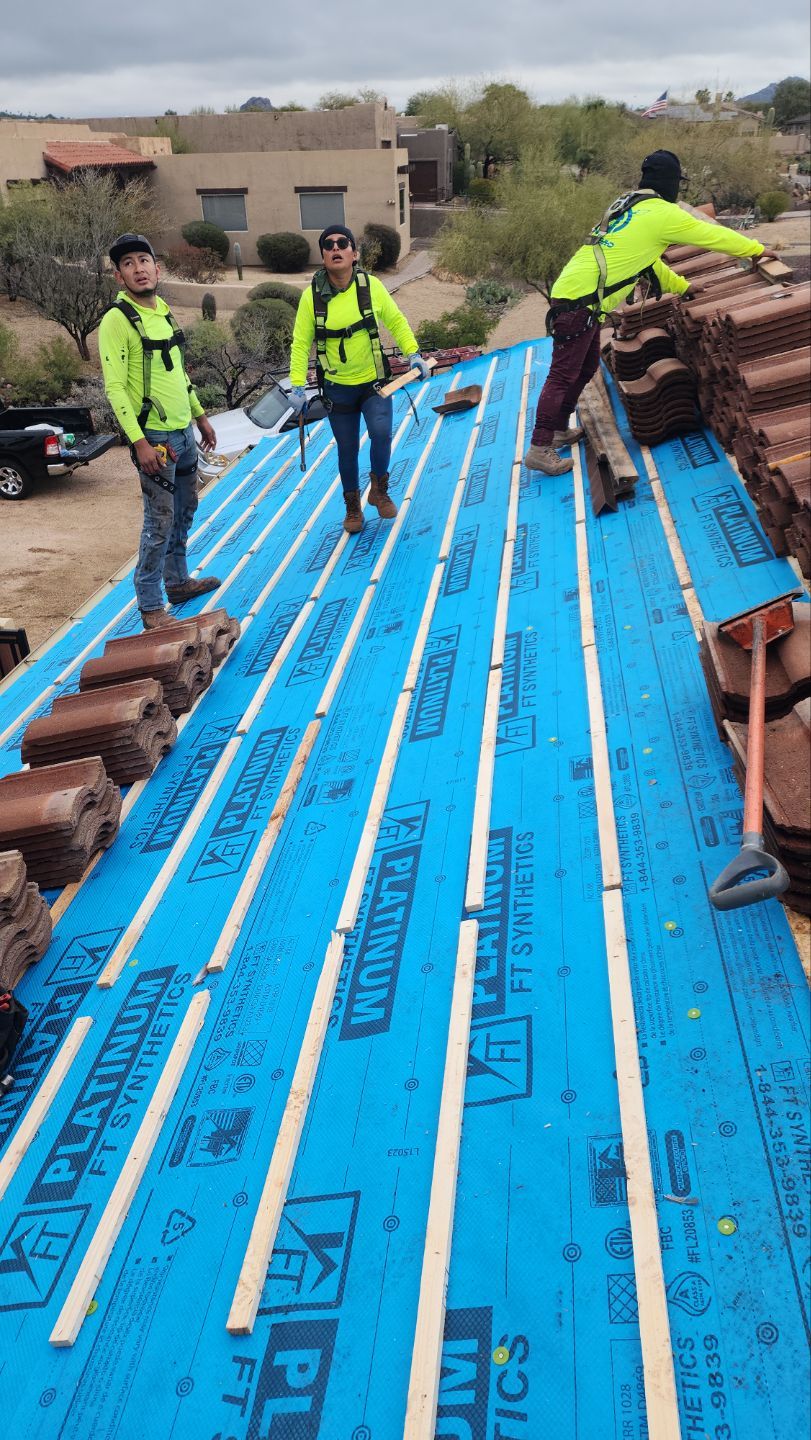 Terracotta Concrete Tiles by Reimagine Roofing