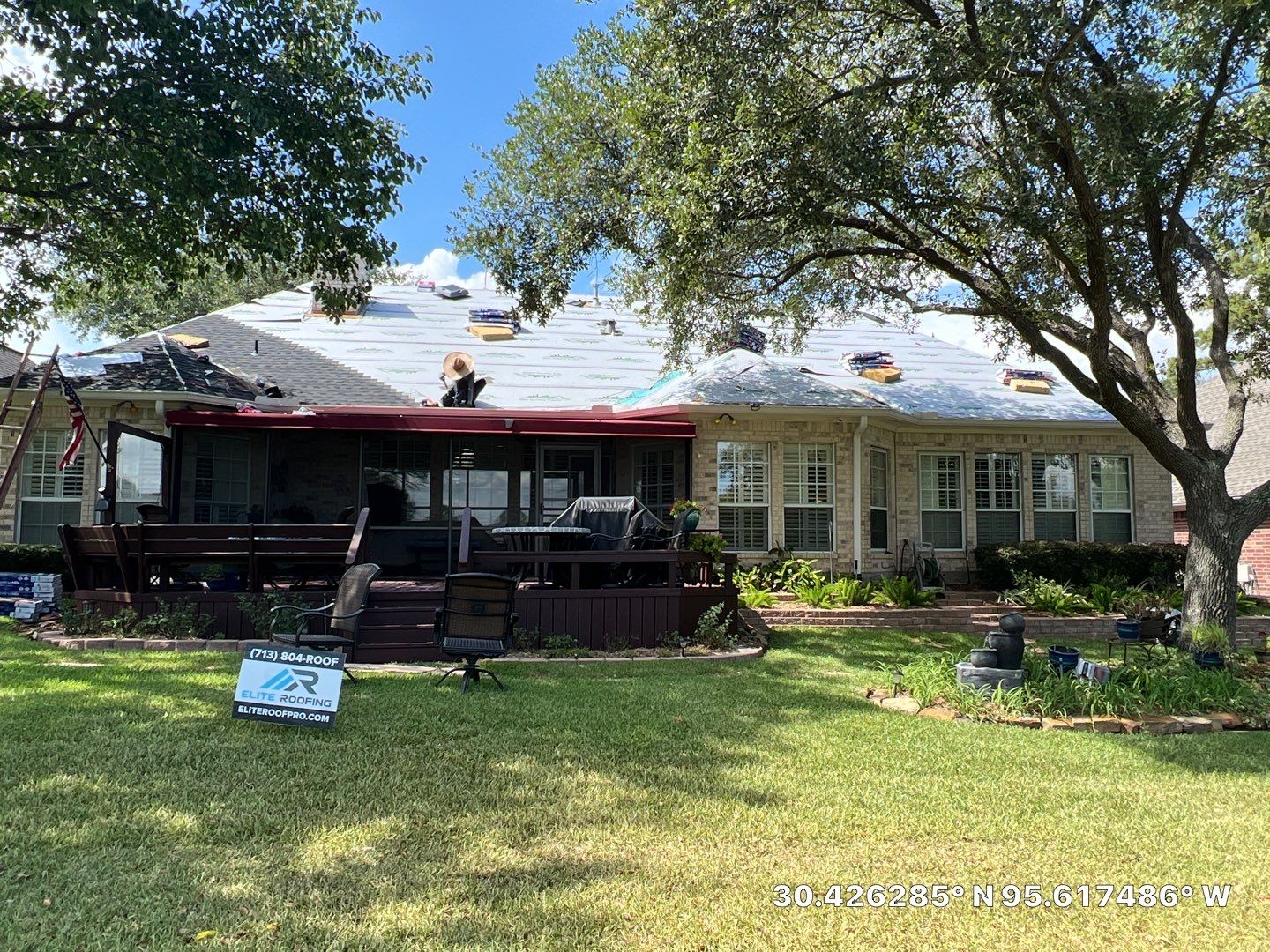 Roof Replacement using GAF shingles by Elite Roofing LLC