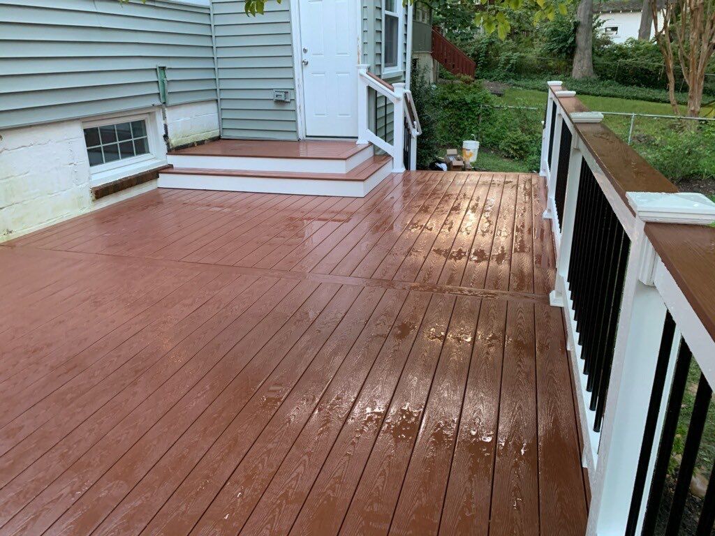 New deck installation by Window Depot of Annapolis