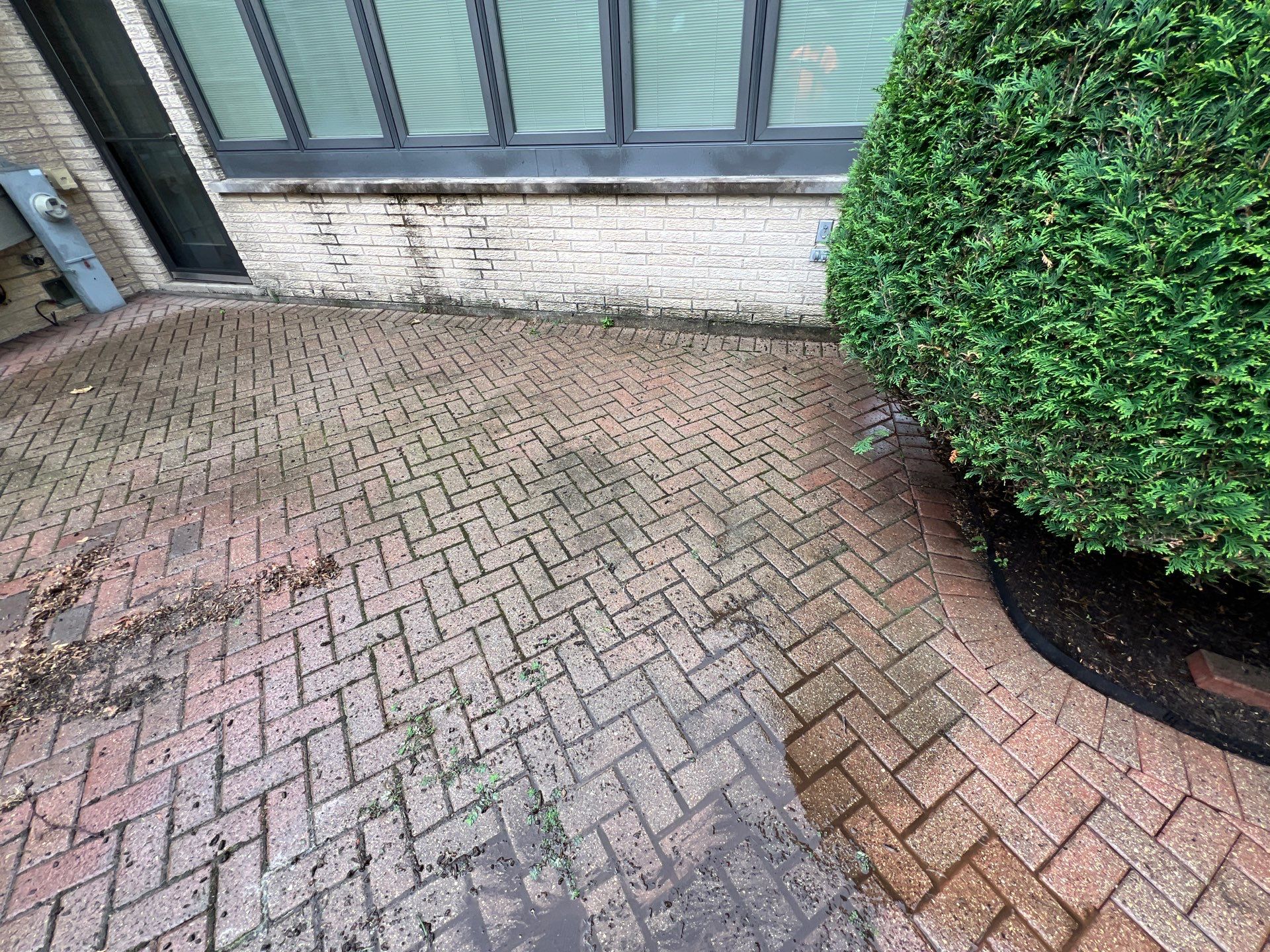 Brick paver clean, sand and seal.  using Surebond SB-1300 by Northern Power Washing LLC.