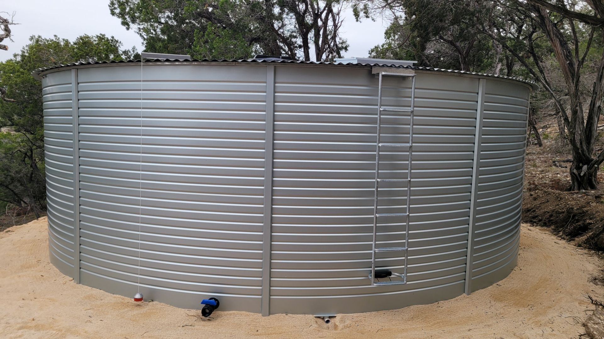 20K Gallon Tank using Pioneer XLR 15/2 ZN - 20K gallons by Hill Country Rain Water