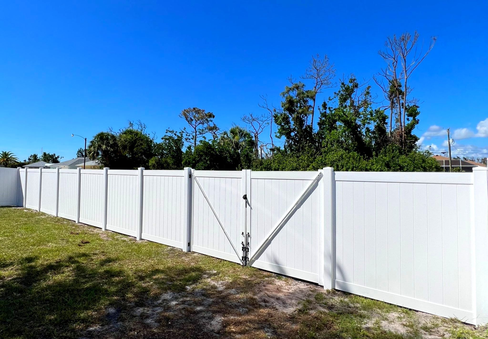 Vinyl Fence Installation using Vinyl Privacy Fence  by Asap fence and gates, LLC