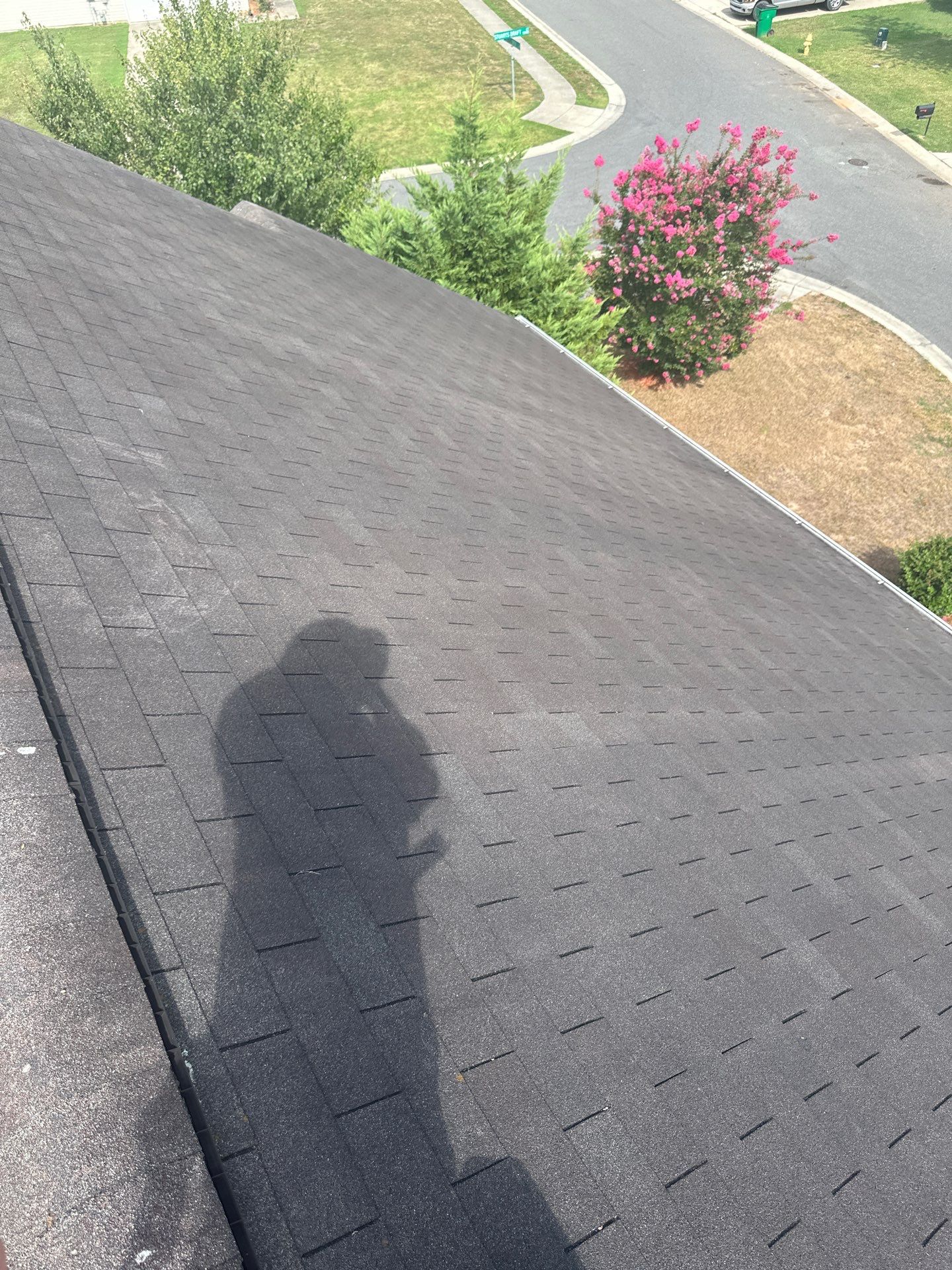 Roof and gutters replacement by hail and wind damage by Just Brilliant Restoration JBR