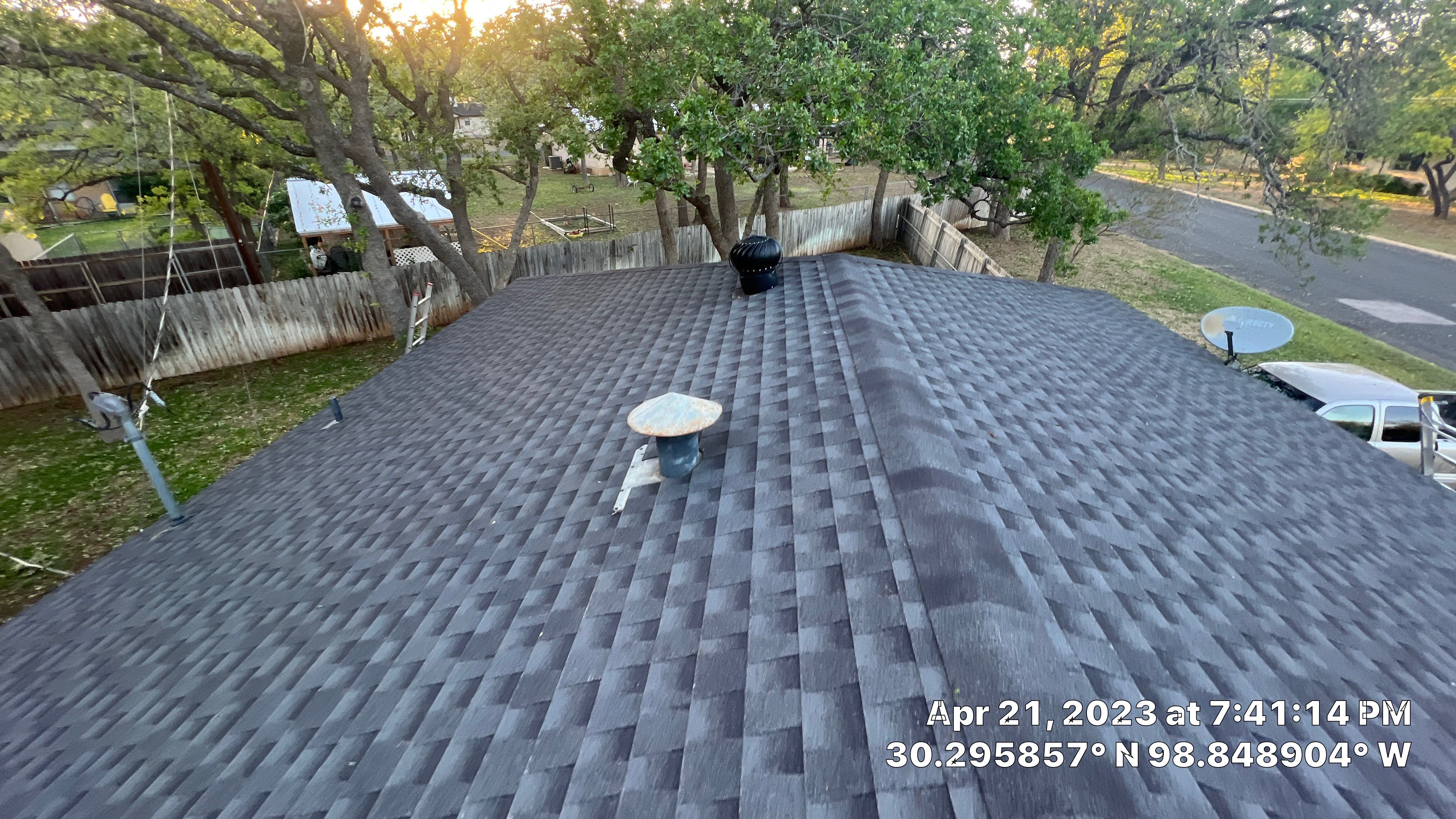 Complete Roofing Replacement With Malarkey Vista Shingles in Fredericksburg by Caliber Restoration LLC