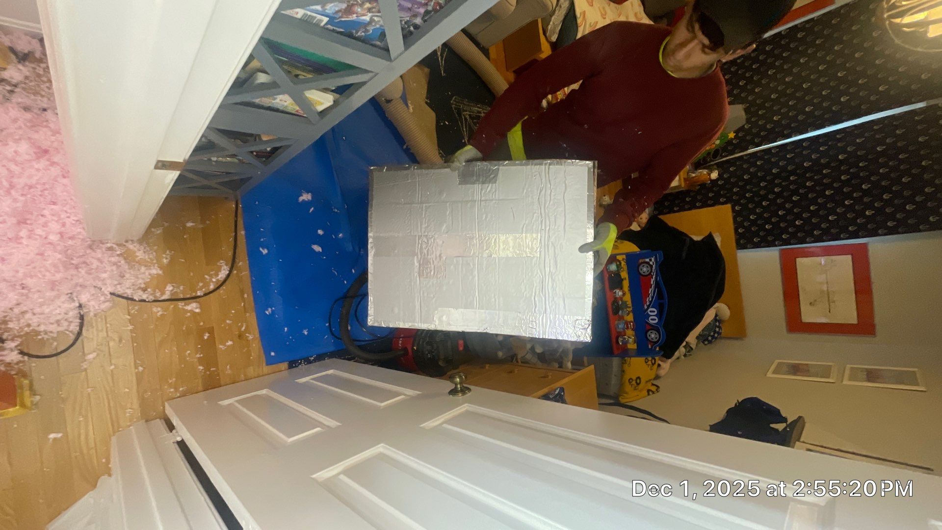 Project in Clifton, VA by Founders Insulation