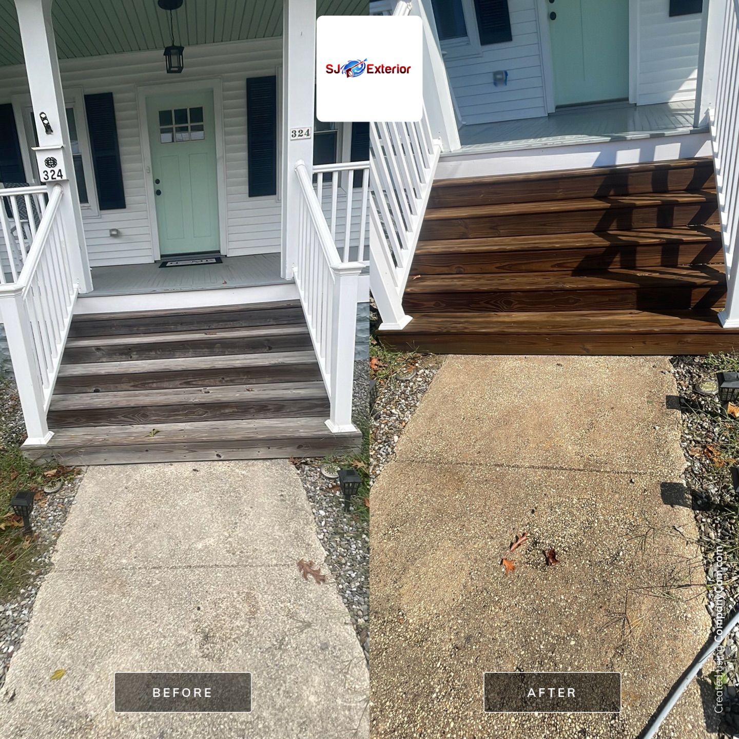 House SoftWash and Deck Refresh by SJ Exterior