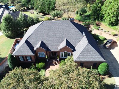 Residential Designer Roofing Installation with custom accent Copper Valleys. Calhoun GA