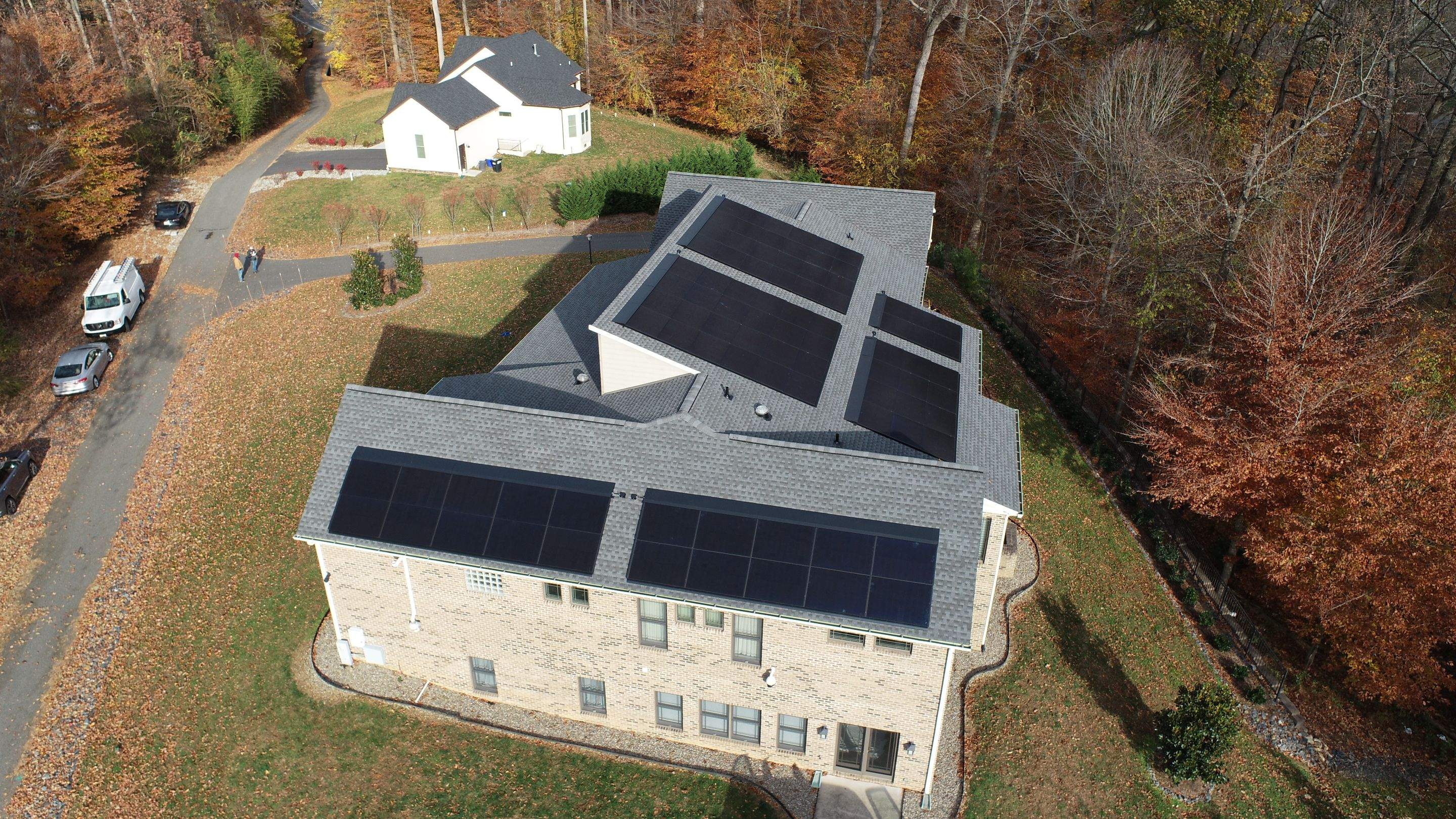 Solar Roof using GAF Decotech integrated panels by American Home Contractors