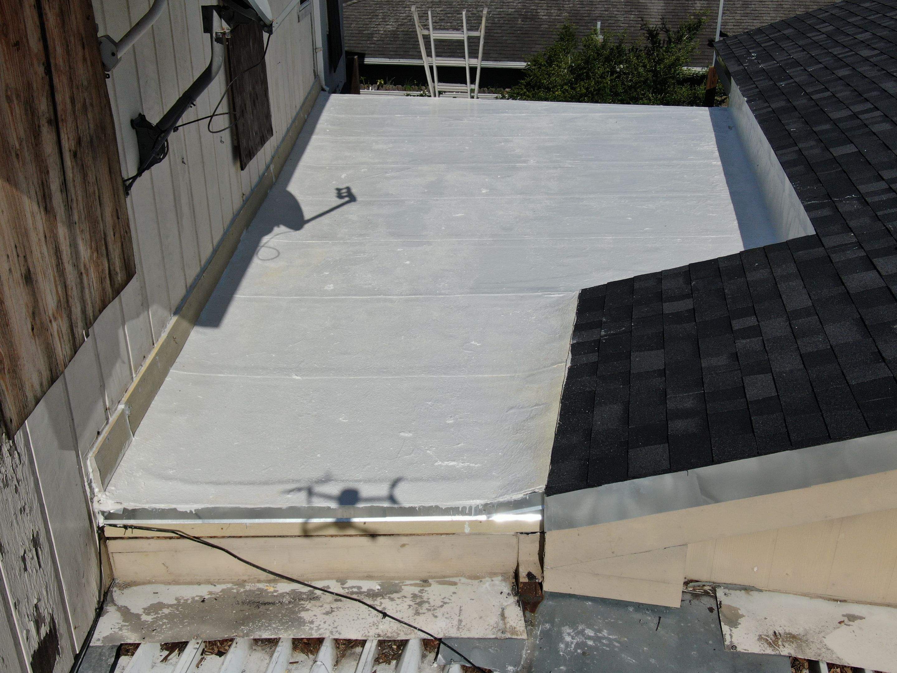 Its to Hot! Insulate this roof by Bayfront Roofing and Construction