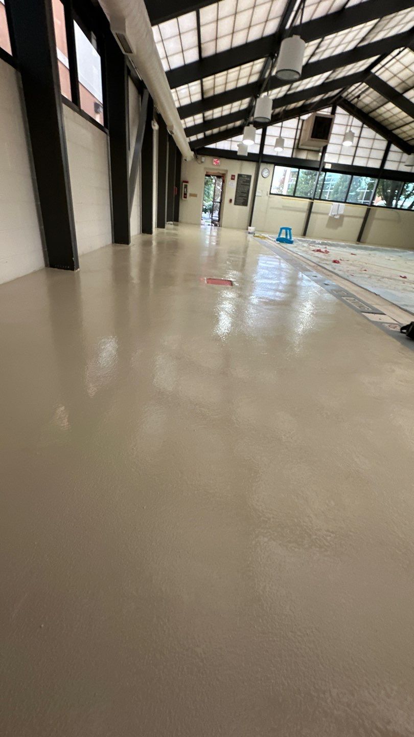 Hotel Pool Deck Project in Cranberry Township by Floors in a Day, Inc