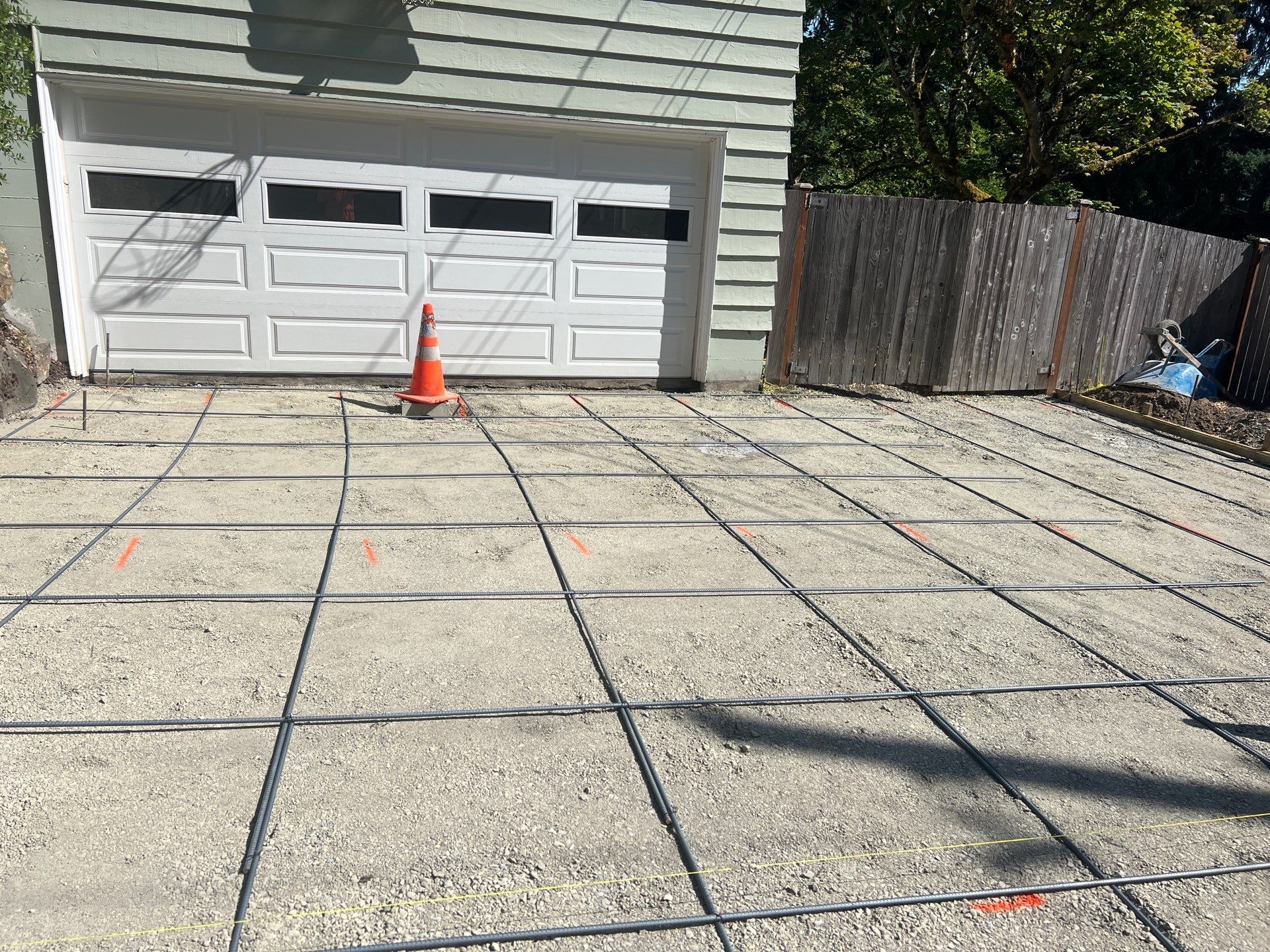 Front Driveway & Stairs Concrete Renovation | Kenmore  by Jireh Asphalt & Concrete Inc 