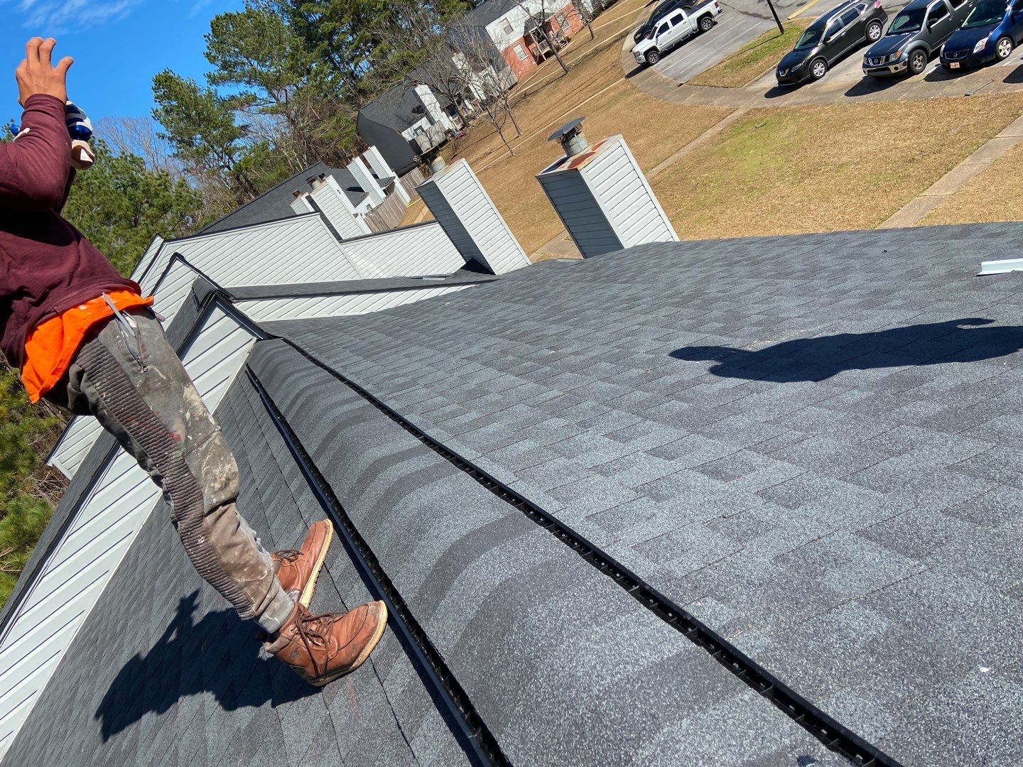 Residential Roofing Installation using Roof Replacement by American Roofing & Construction LLC