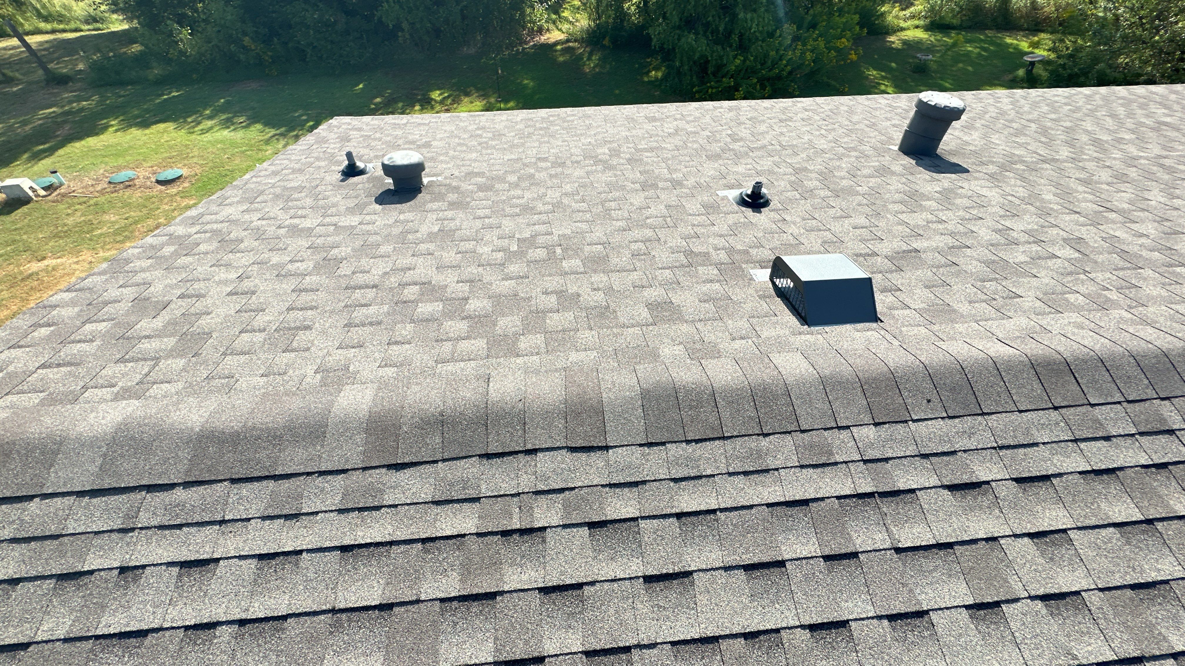 Reroof using GAF HDZ by Castillo Roofing