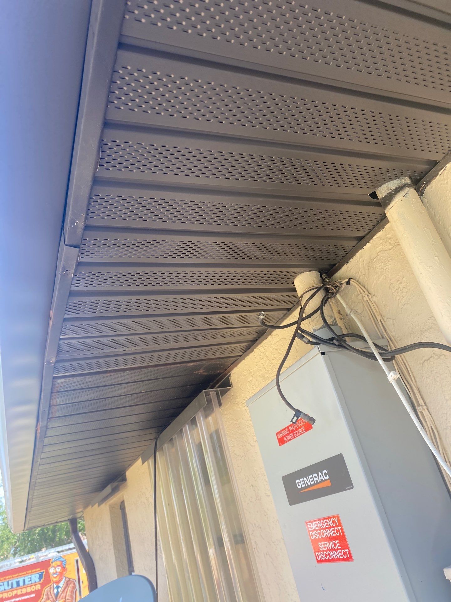 Seamless Bronze Gutters in Cape Coral FL by Gutter Professors