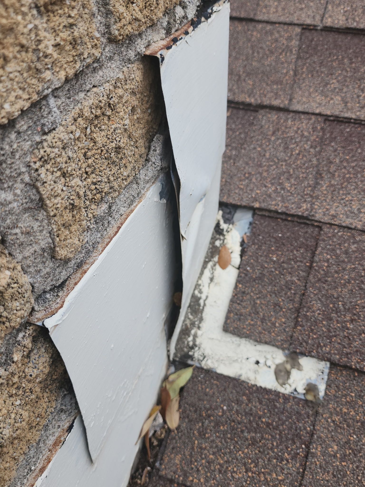 Structural and roof repairs with custom metal work by REPS Austin Area Roofer