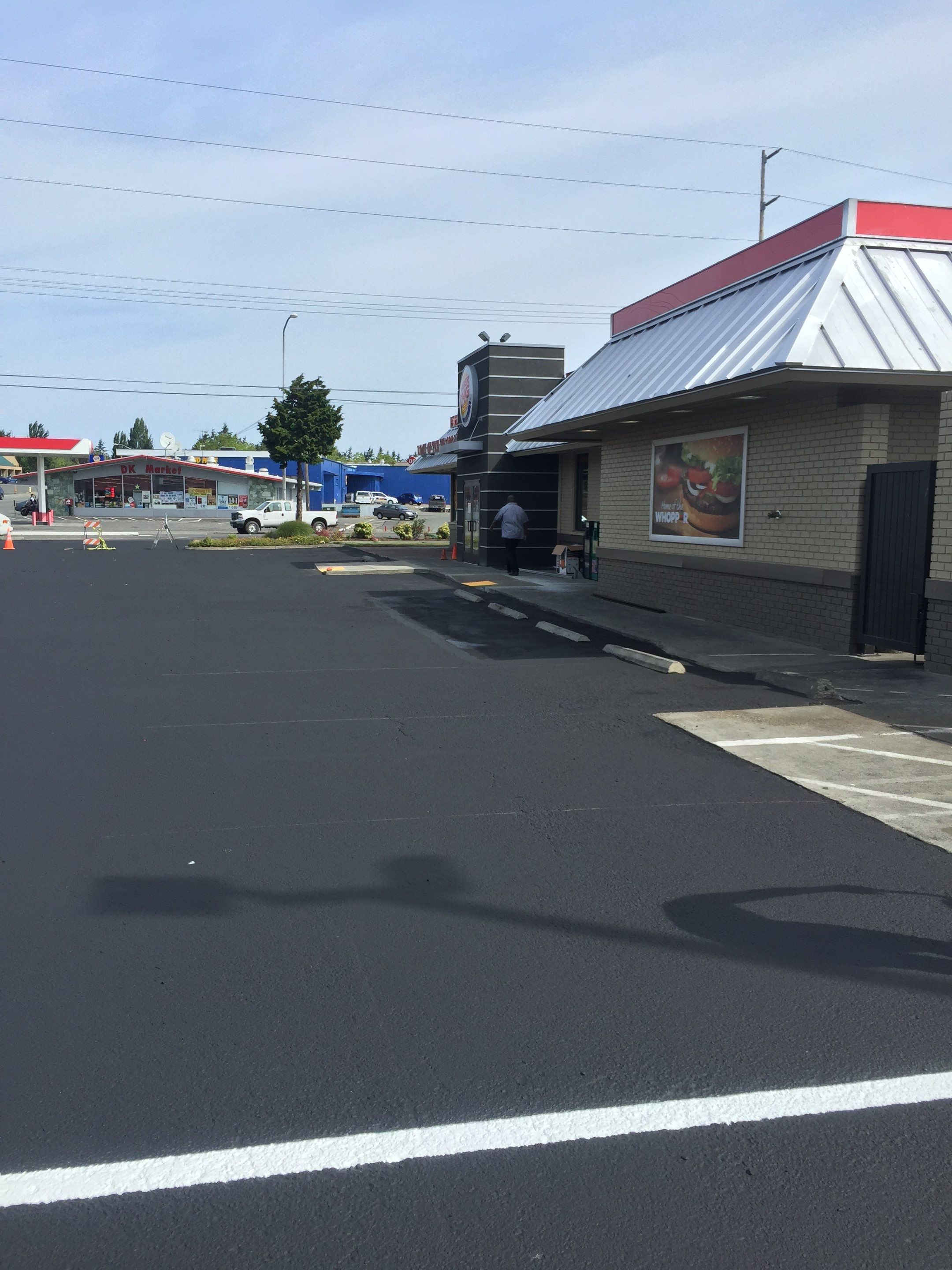 Burger King Oak Harbor  by Jireh Asphalt & Concrete Inc 