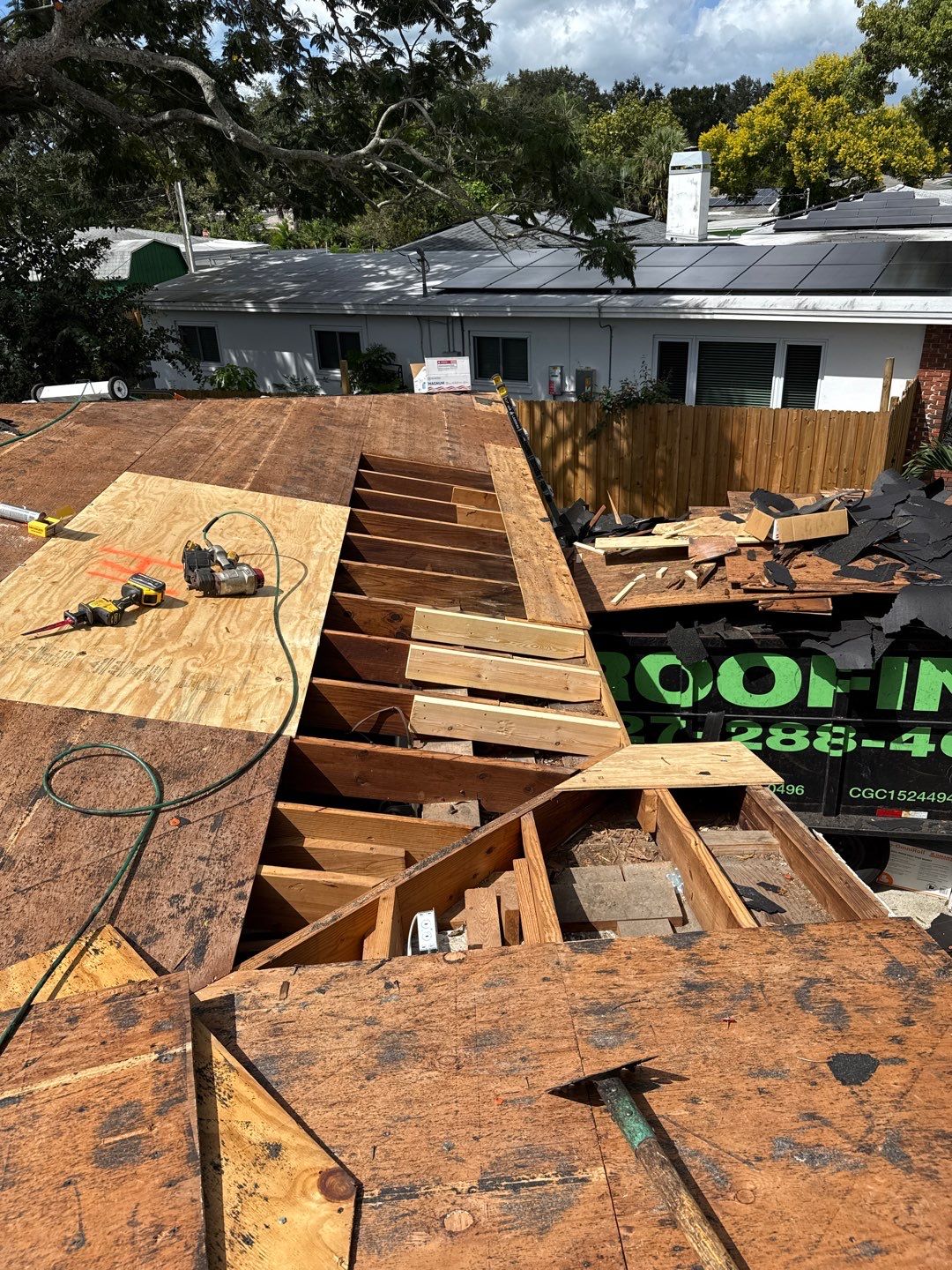 Project in St. Petersburg 33710 by Mitchell Roofing Company LLC