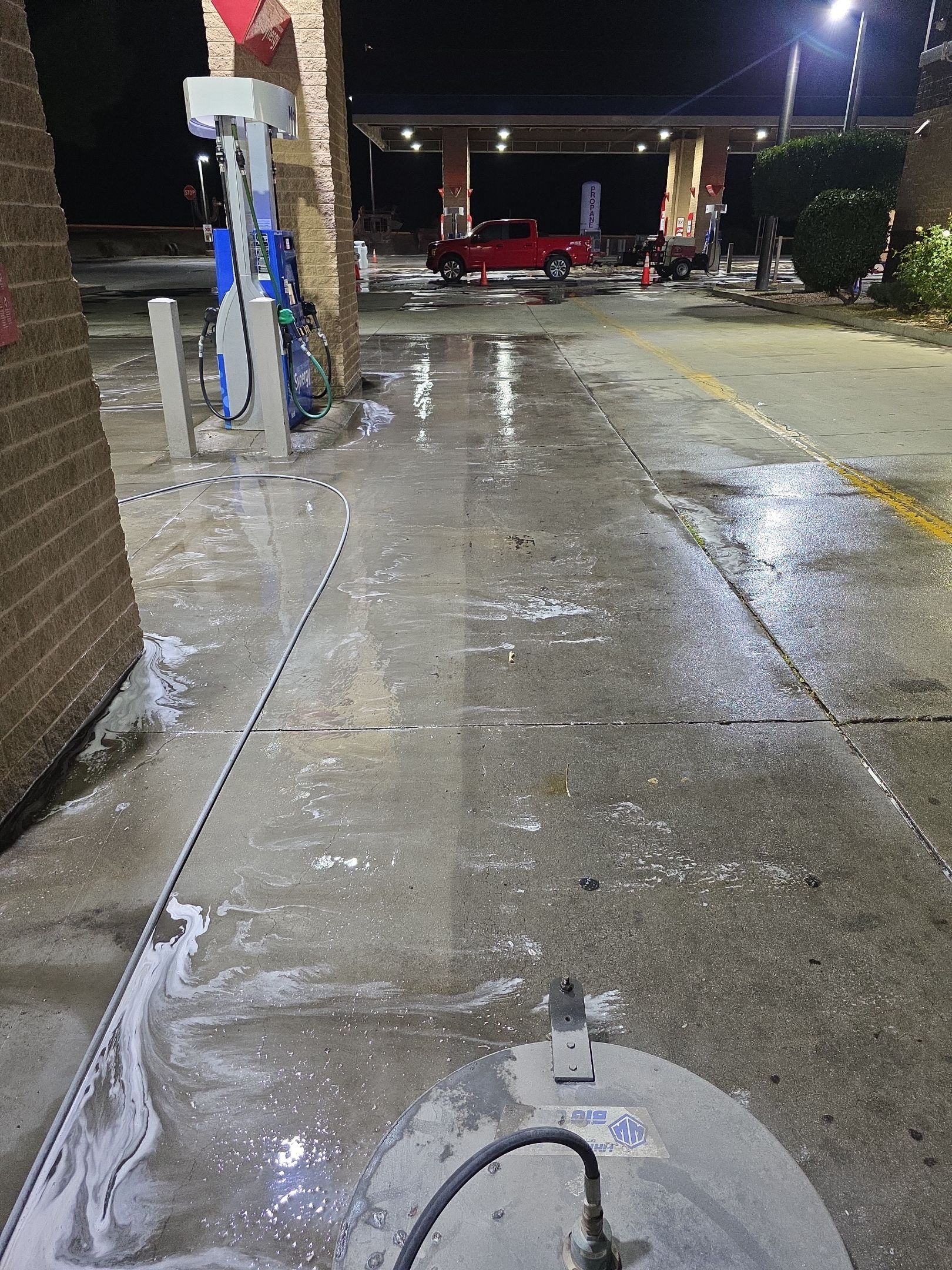 Mobil Gas Station Pressure Washing & Exterior Cleaning | Wickenburg, AZ 85390 by Patriot Power Washing & Sanitation