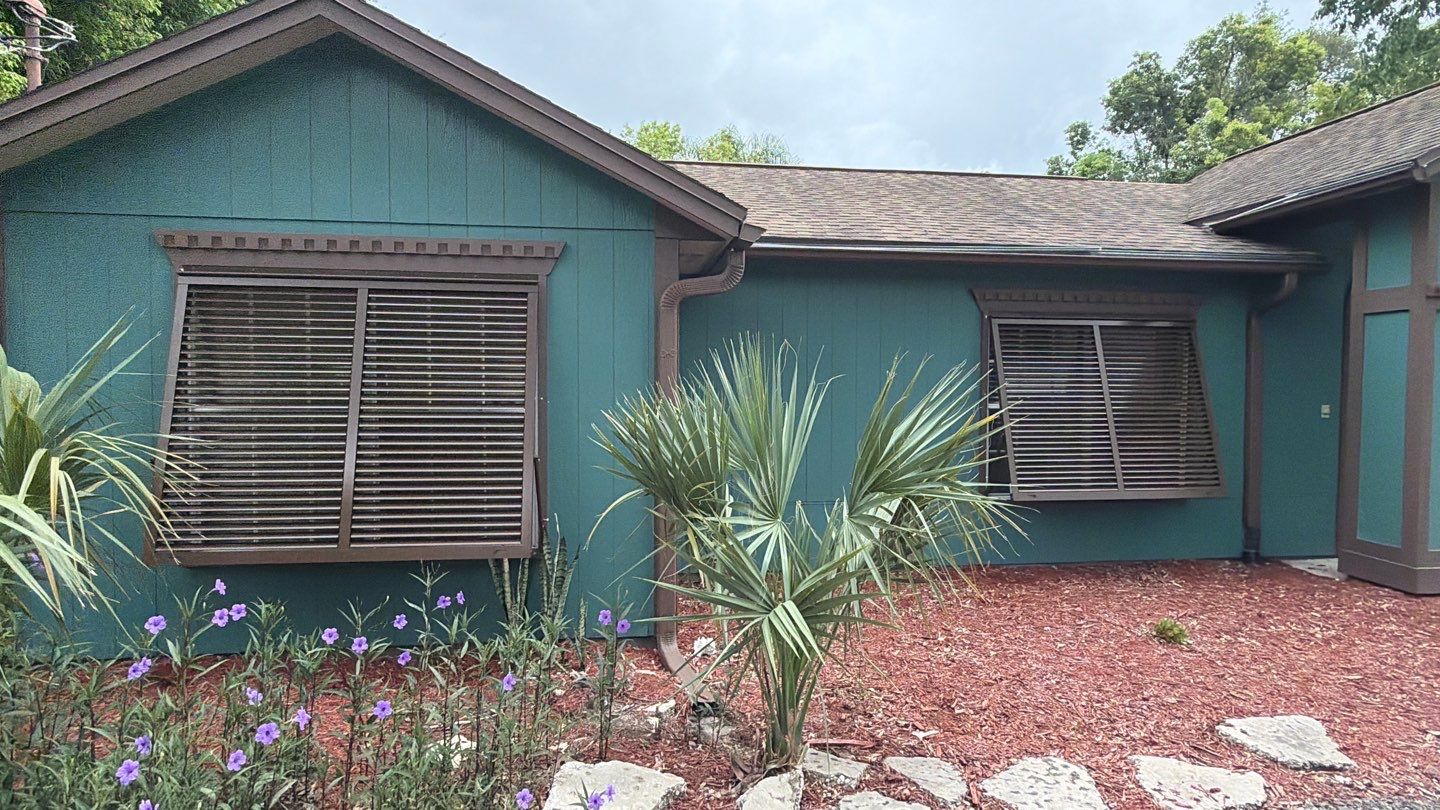 Bahama Shutter (RAL 8014 Sepia Brown) by Smart Guard Shutters