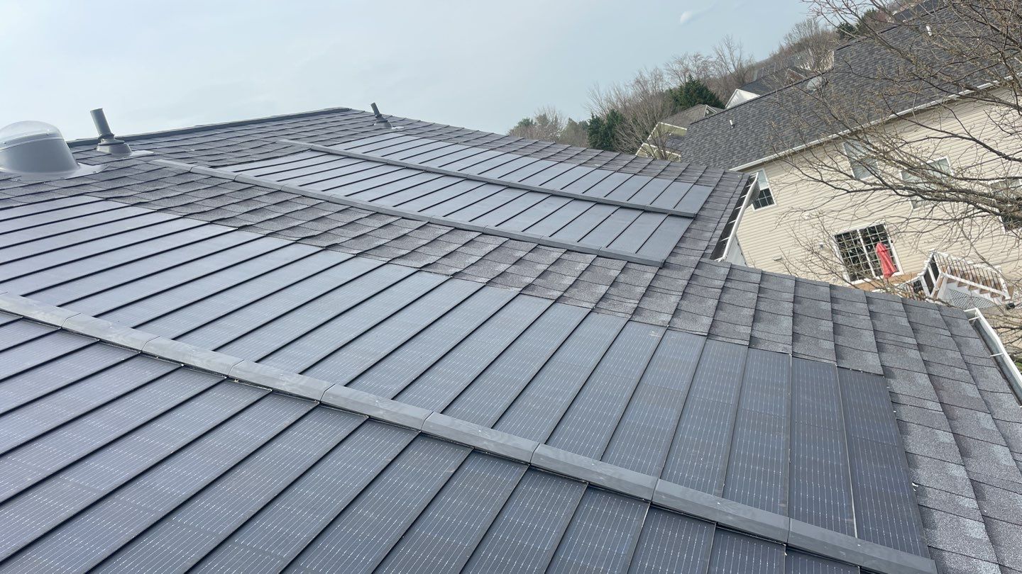 Solar Roof Replacement using GAF Timberline Solar Shingles by American Home Contractors