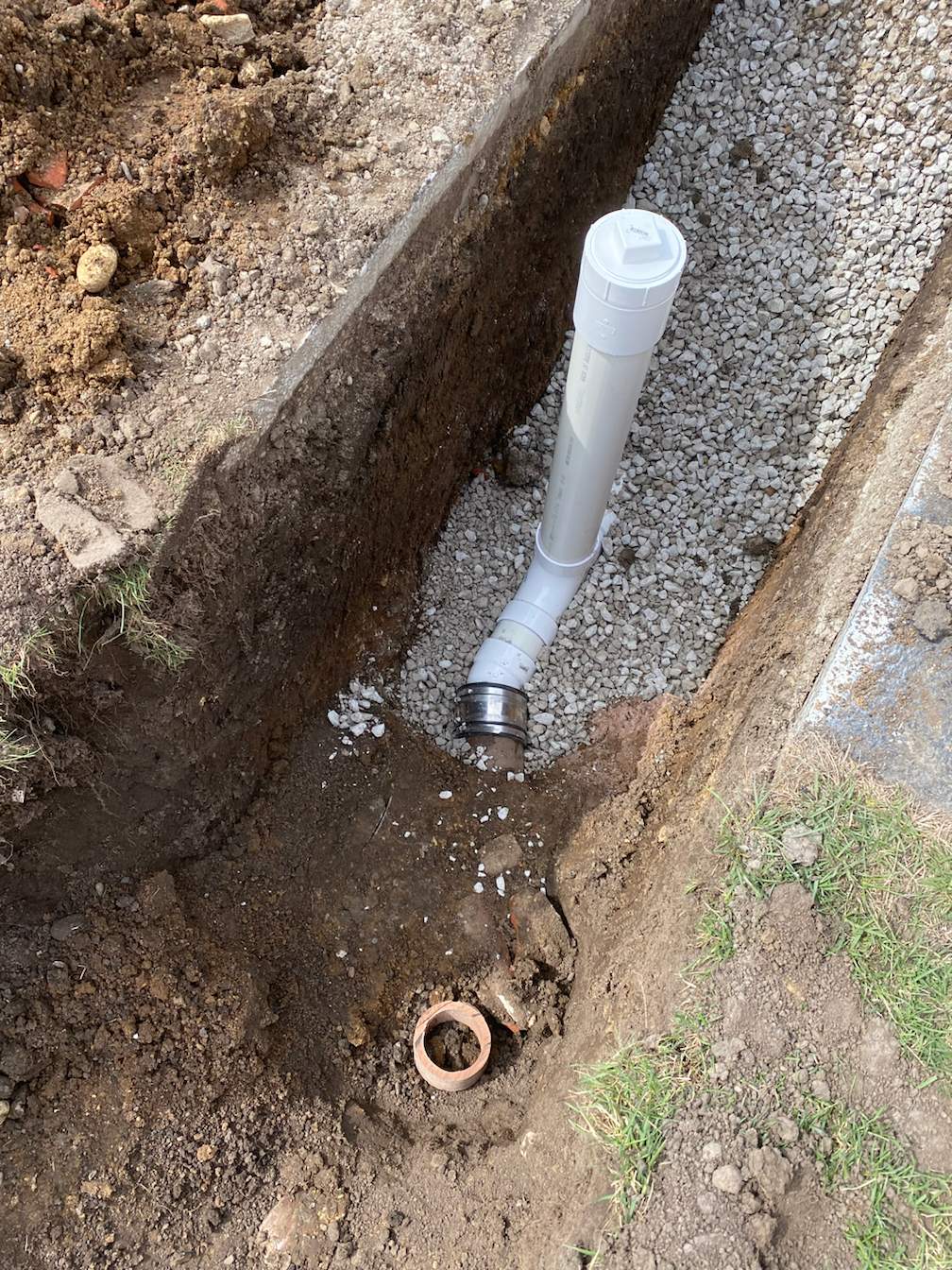 AES Prseby Mound System Installation using IM 1060 Plastic Tank by Allied Water Services