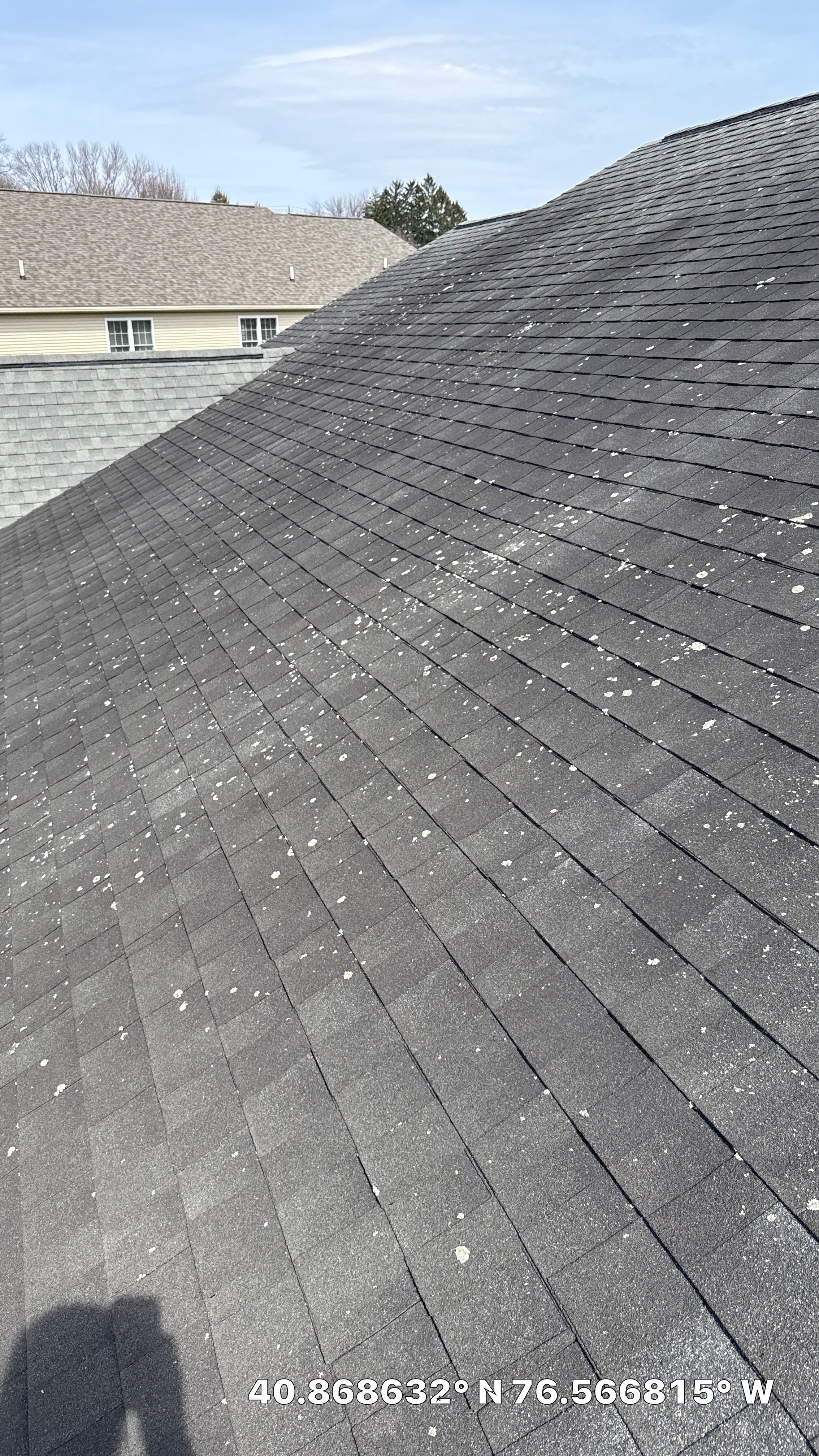 Pewter Gray Shingle Roof and Gutter Replacement in Elysburg by Esh Builders