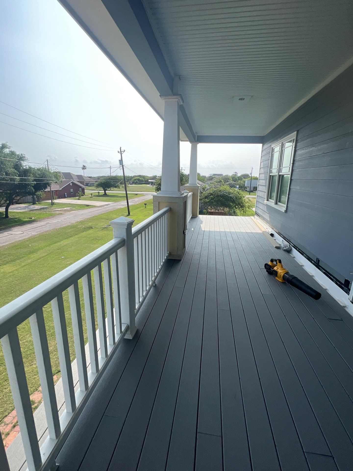 Portland Shore Porch Build by Bayfront Roofing and Construction