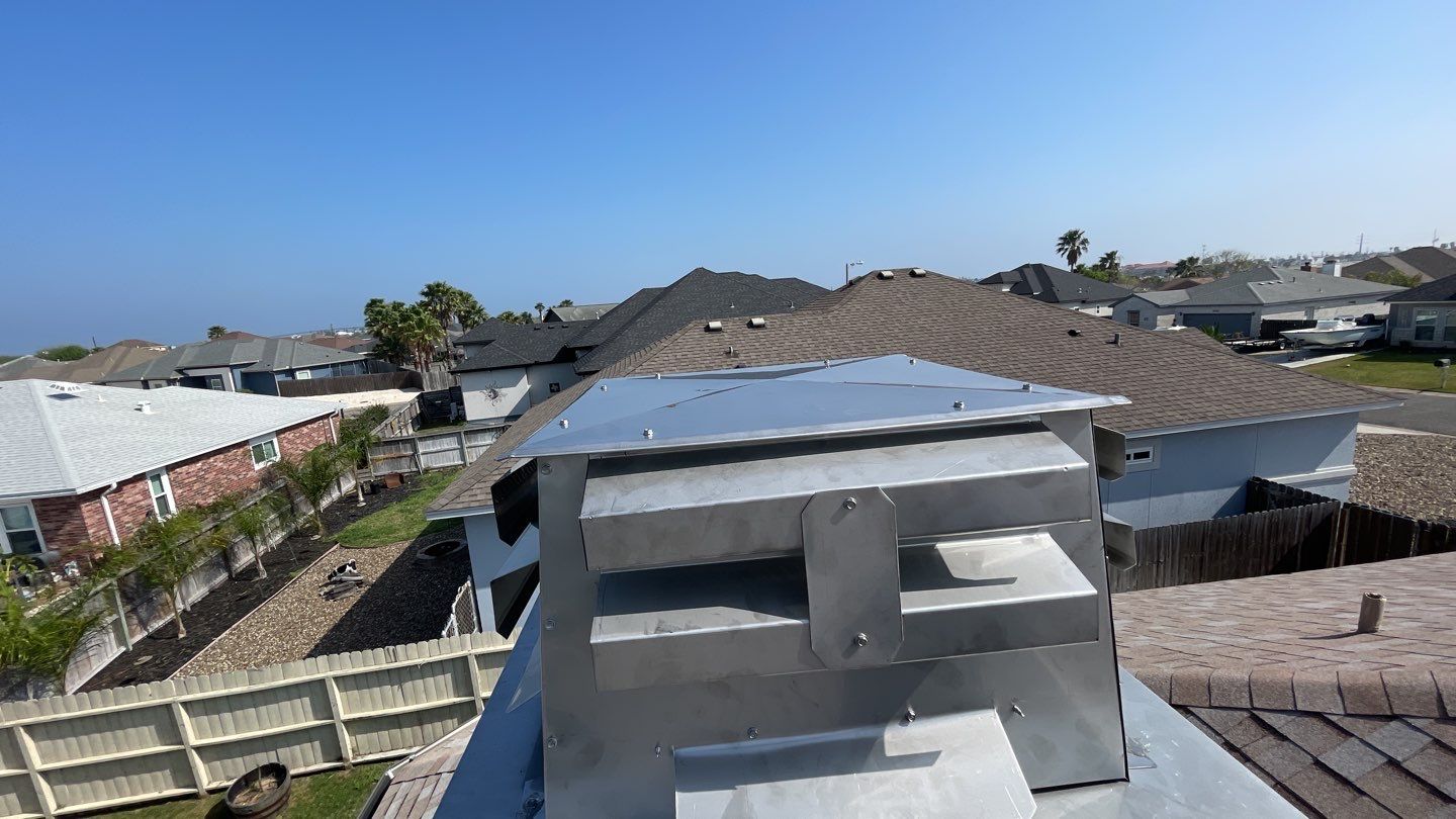 Chimney Cap Replacement With Stainless Steel by Lighthouse Roofing