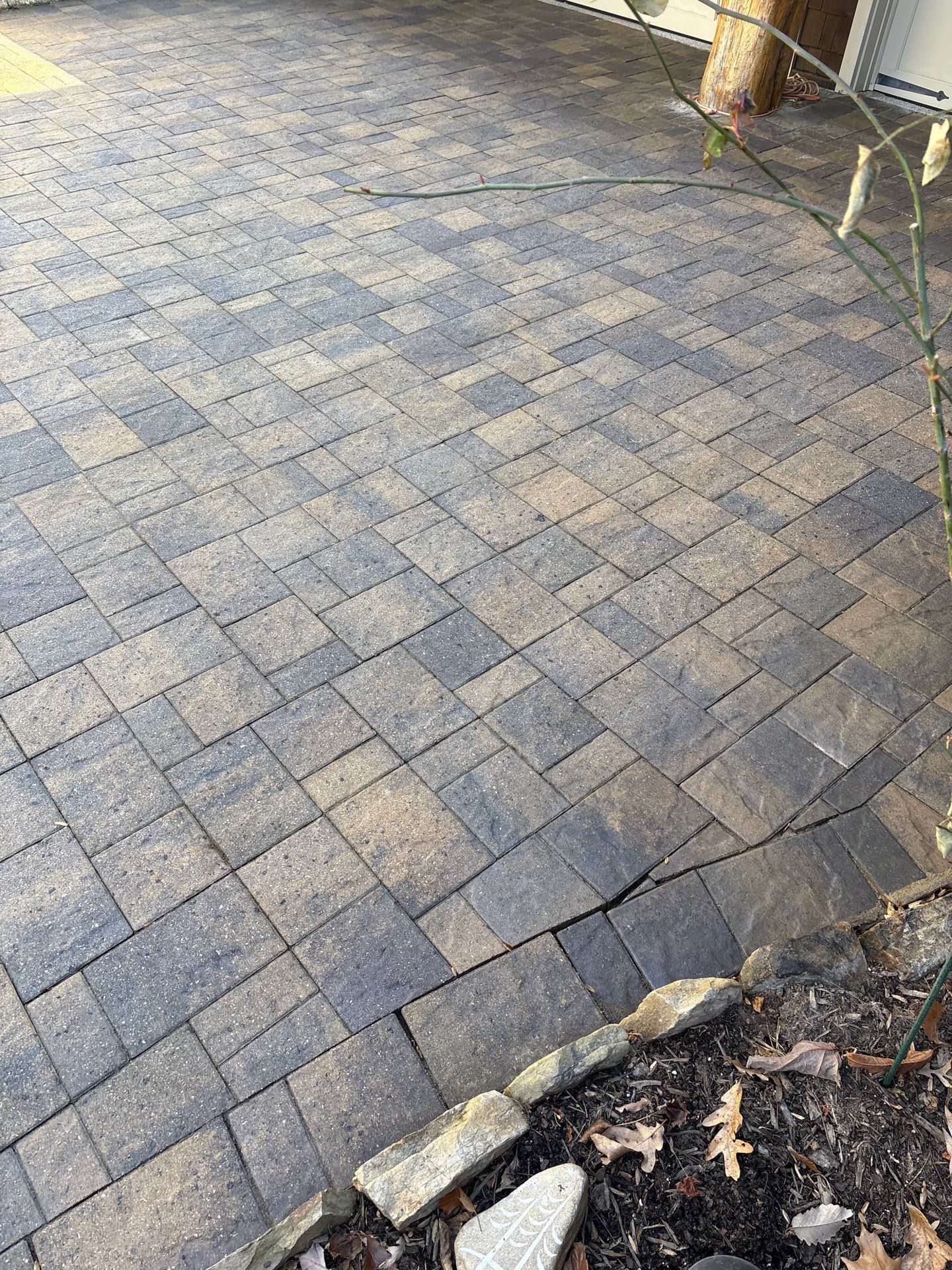 Paver Driveway using Concrete Sealant by DuraSeal