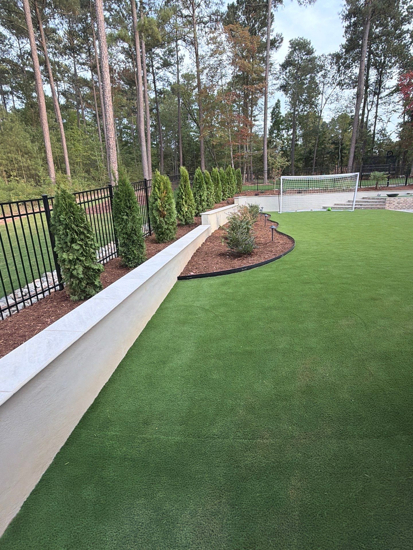 Pool renovation in Raleigh by Martinez Brother’s Nc Landscaping Inc